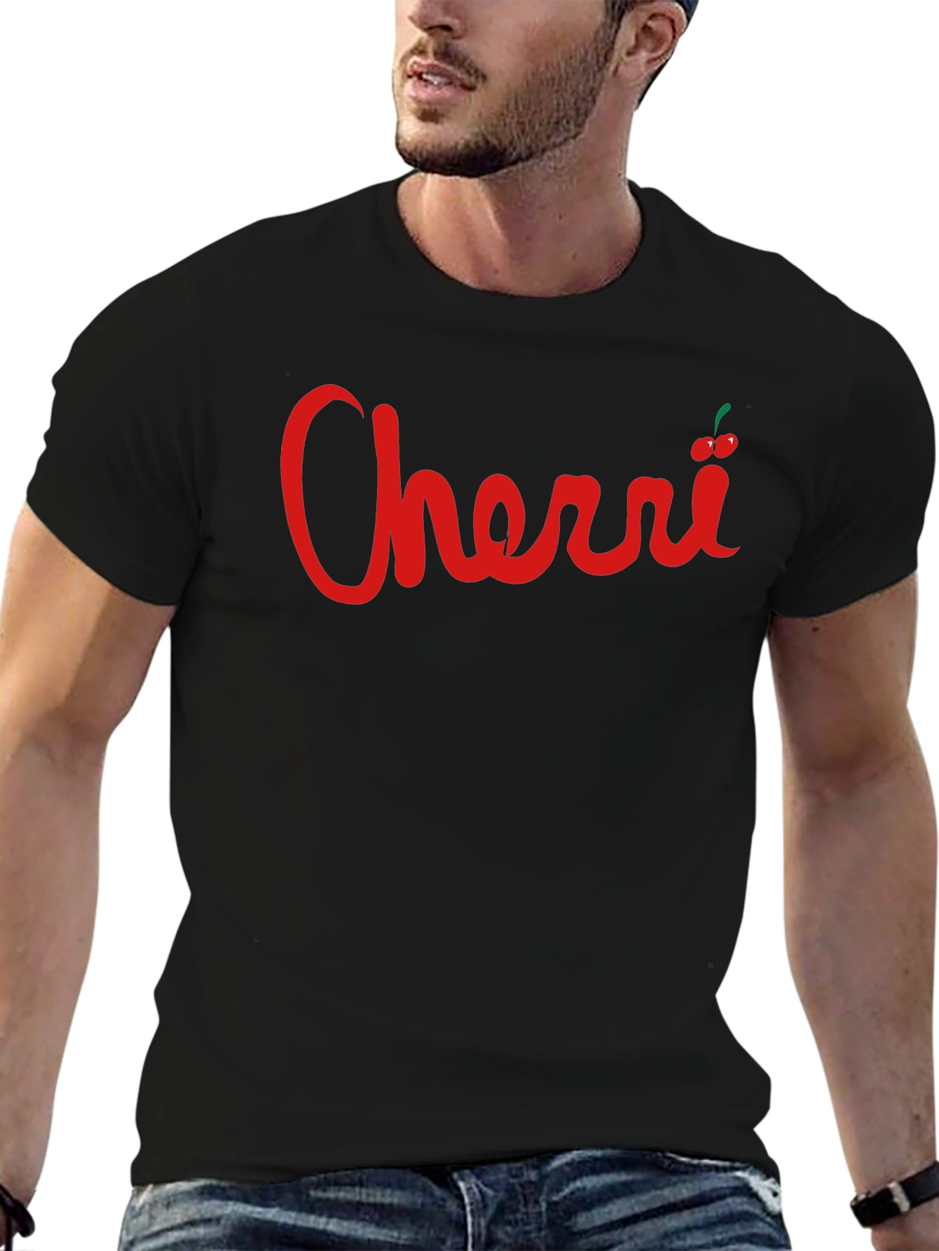 Cherri Graphic Tee - Stylish Unisex Cotton T-Shirt