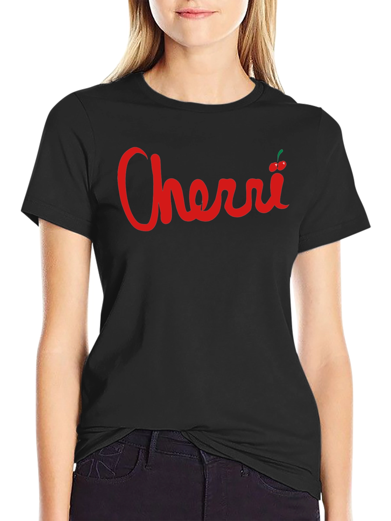 Cherri Graphic Tee - Stylish Unisex Cotton T-Shirt