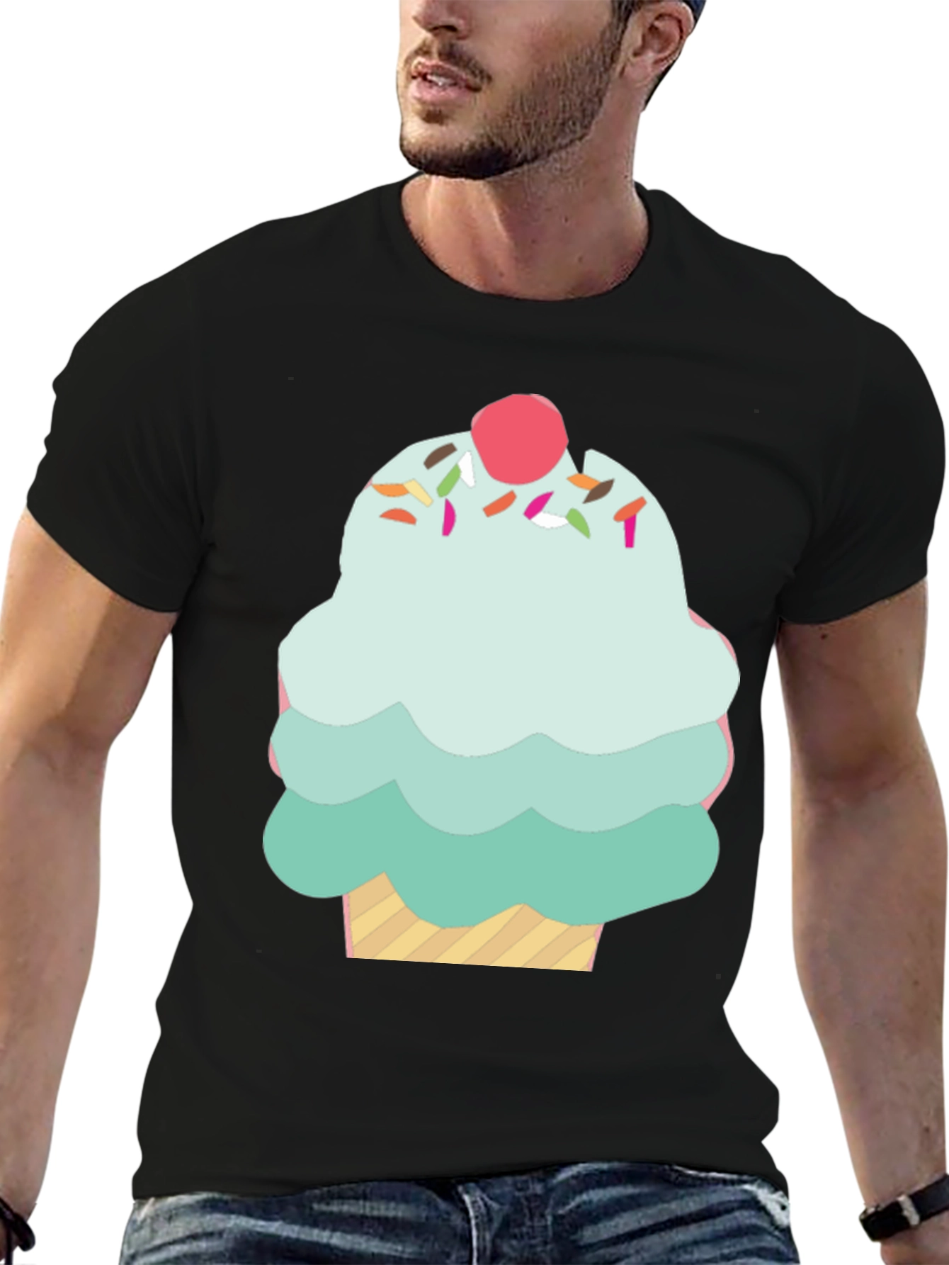 Cupcake Graphic Tee - Sweet Treat Style