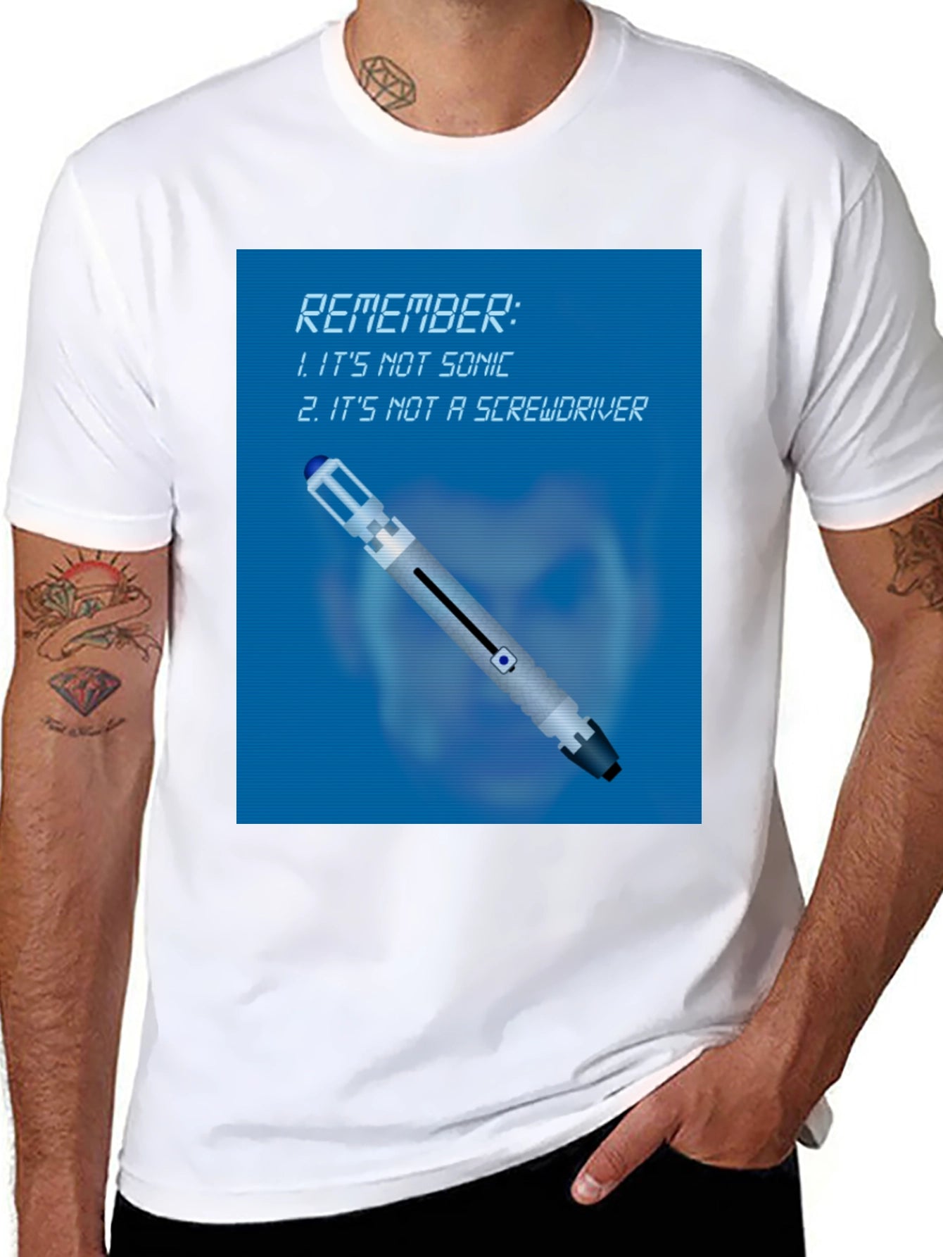 Doctor Who Sonic Screwdriver T-Shirt
