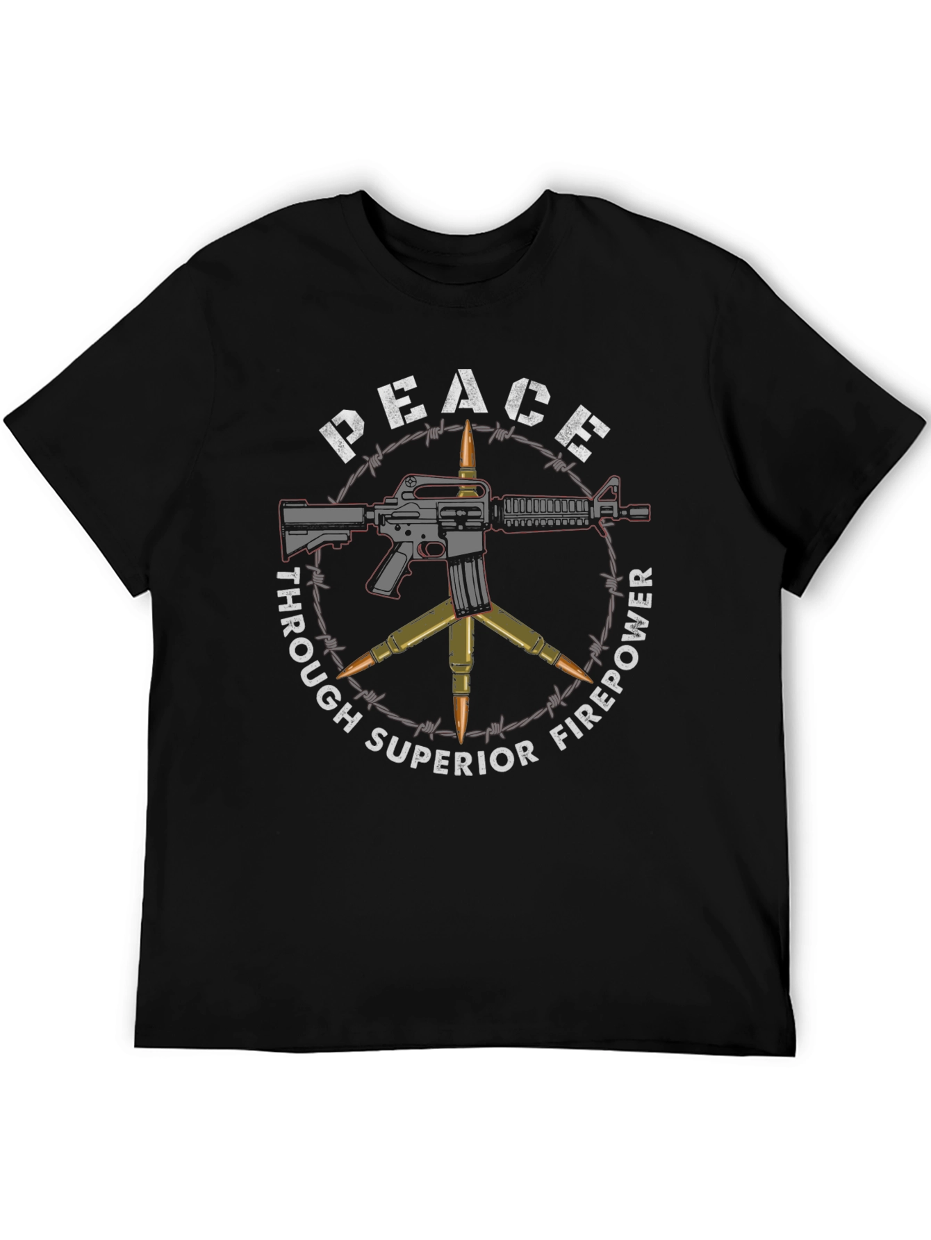 Peace Through Superior Firepower T-Shirt