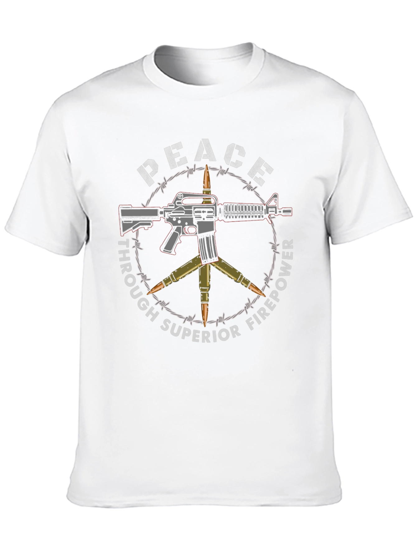 Peace Through Superior Firepower T-Shirt