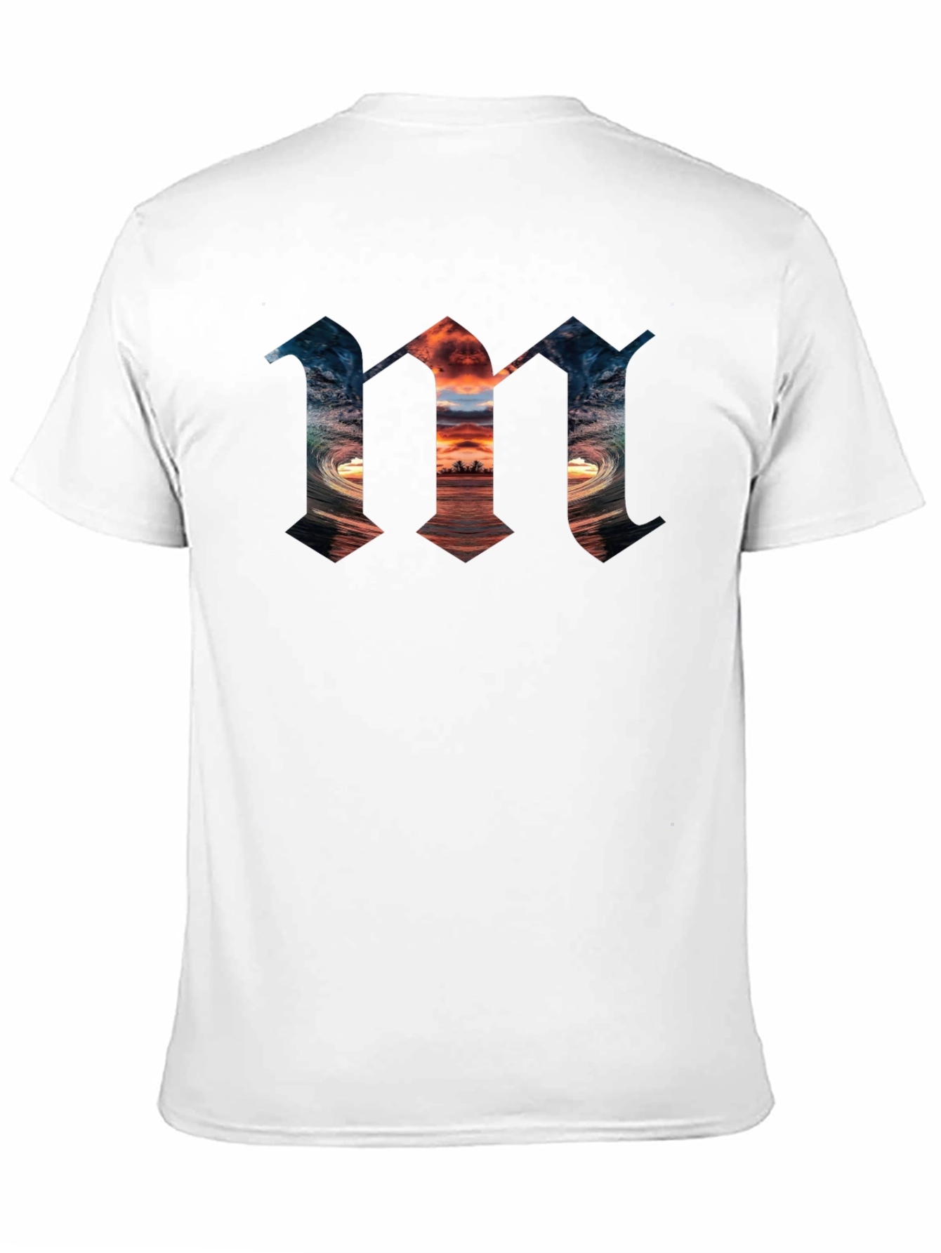 Ocean Wave M Graphic Tee - Black