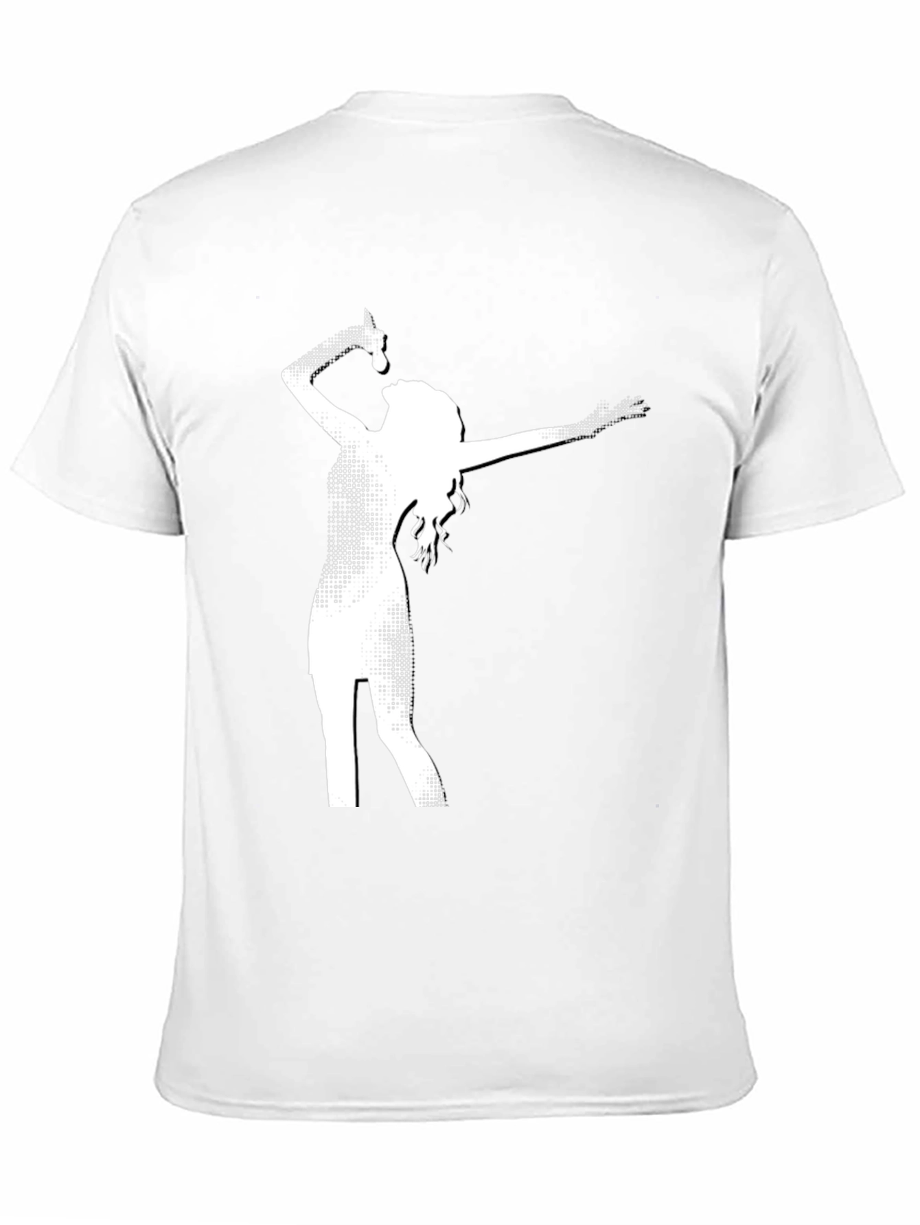 Singer Silhouette Black T-Shirt