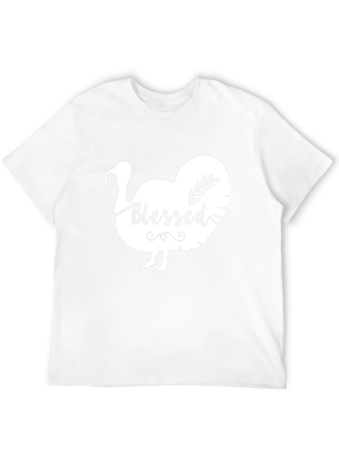 Blessed Thanksgiving Turkey T-Shirt - Black