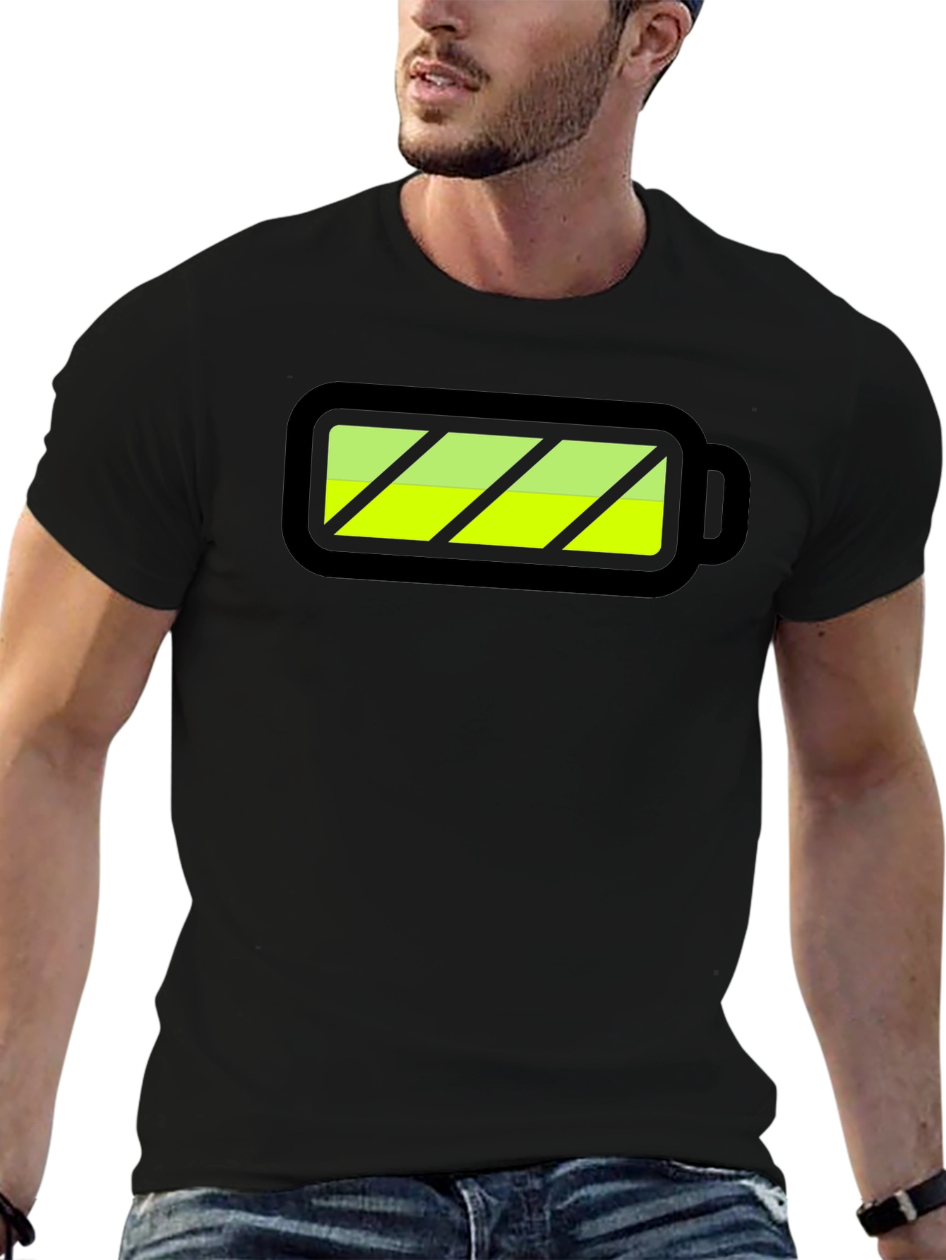 Full Battery T-Shirt - Power Up Your Style!