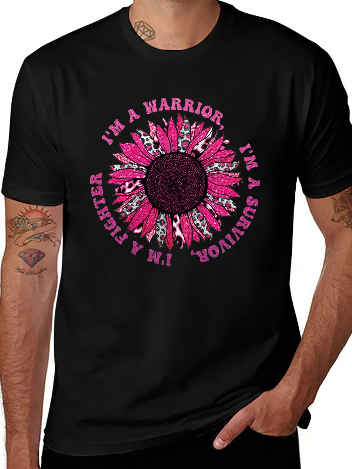 Warrior Survivor Sunflower T-Shirt
