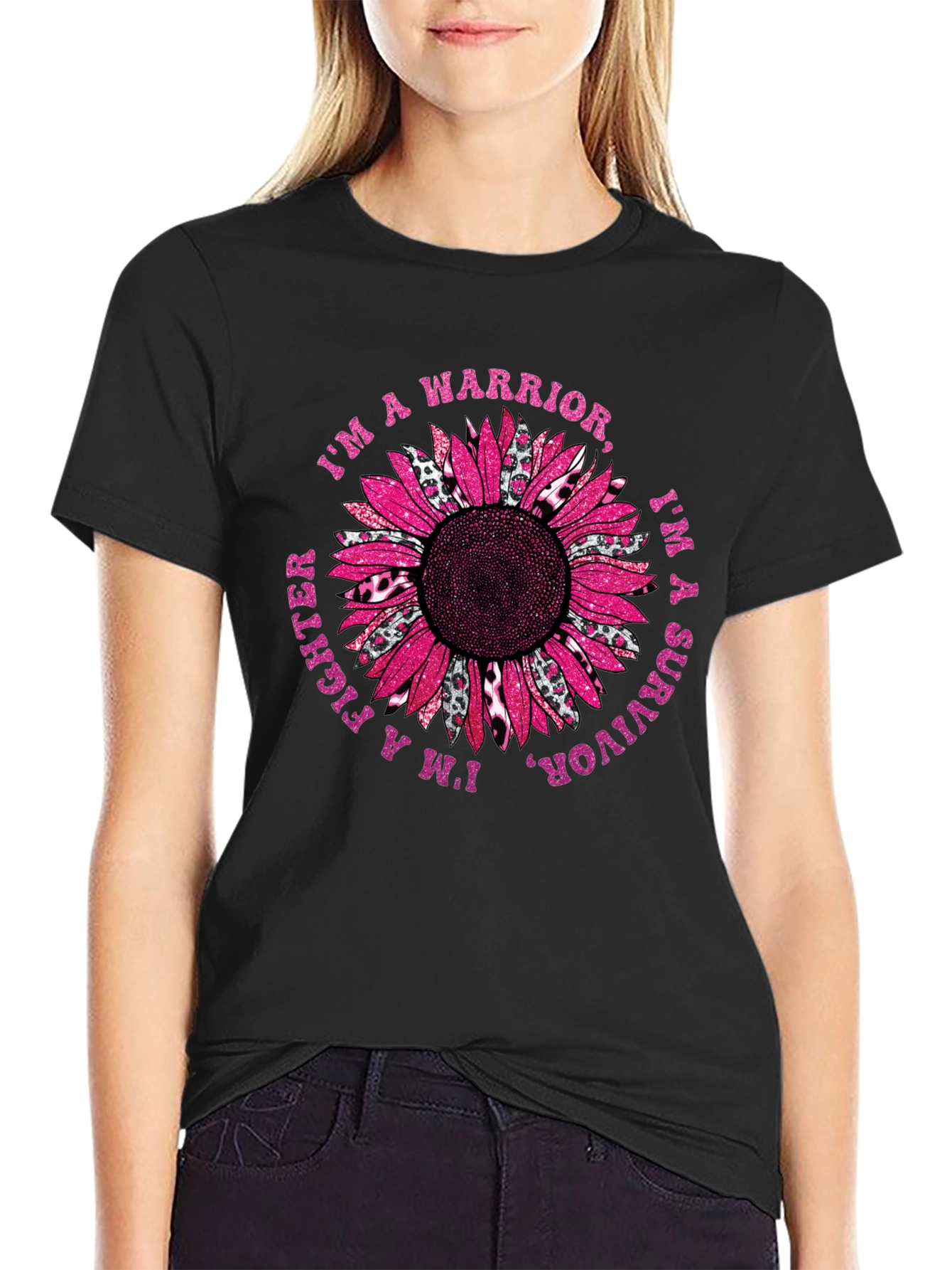 Warrior Survivor Sunflower T-Shirt