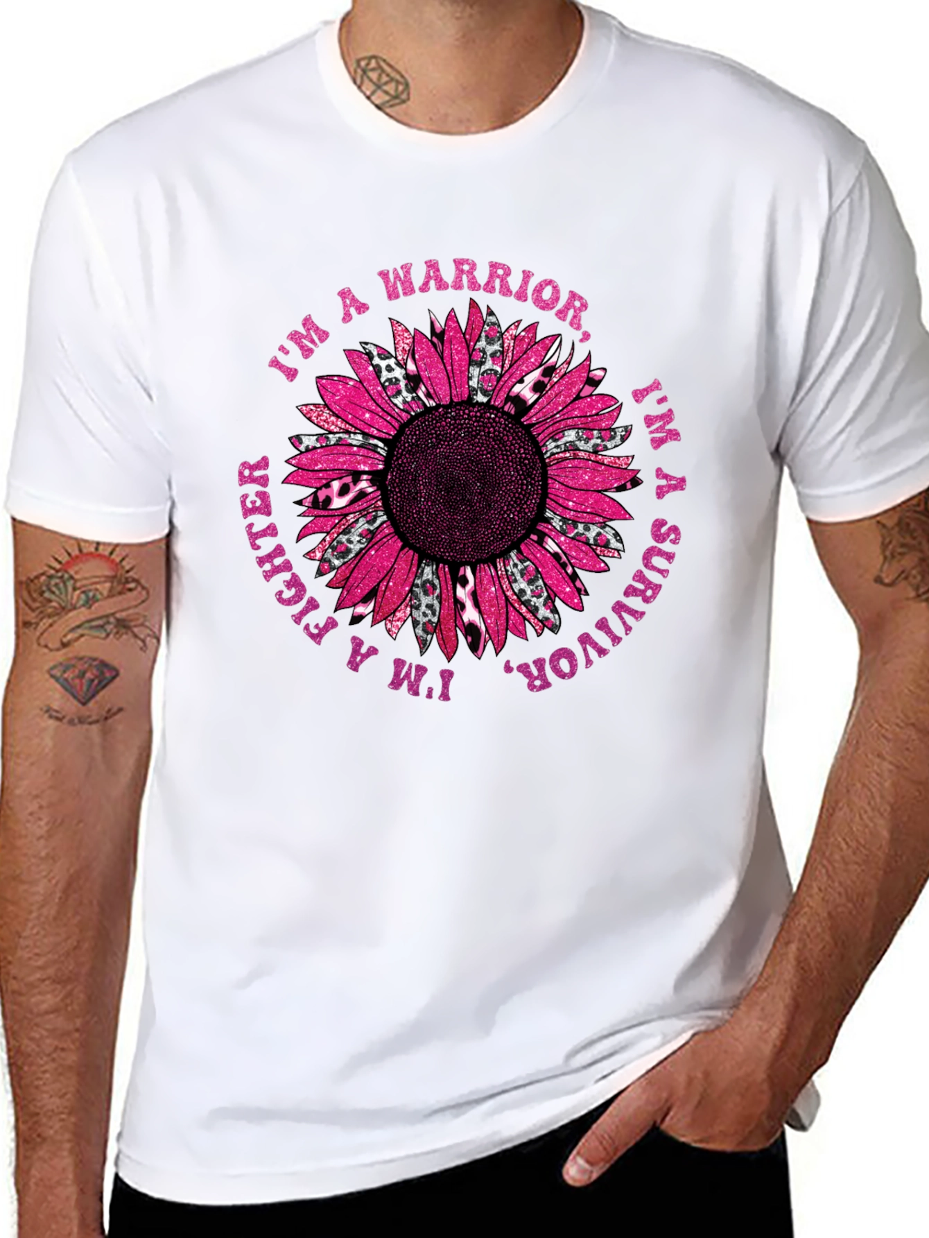 Warrior Survivor Sunflower T-Shirt