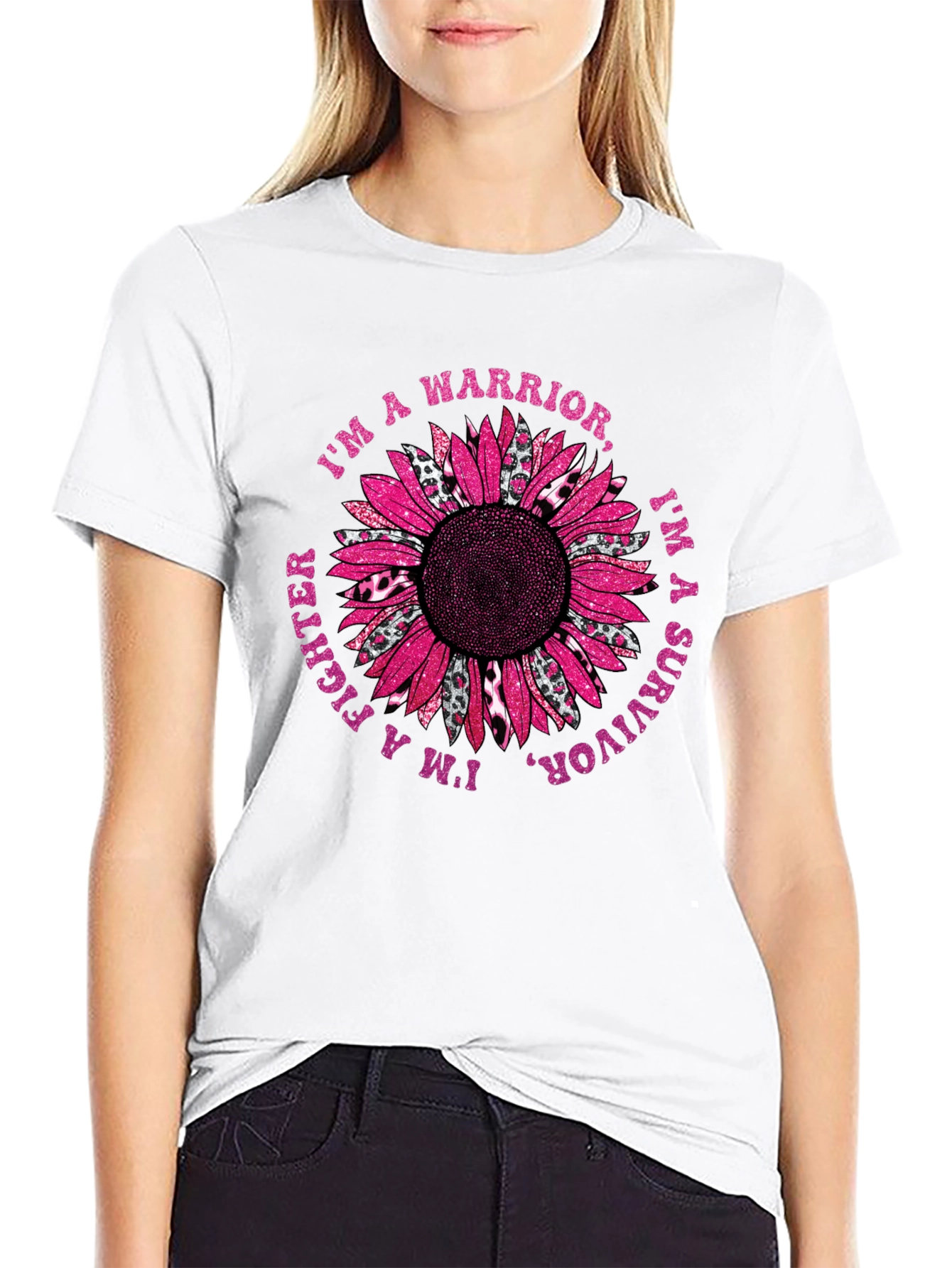 Warrior Survivor Sunflower T-Shirt