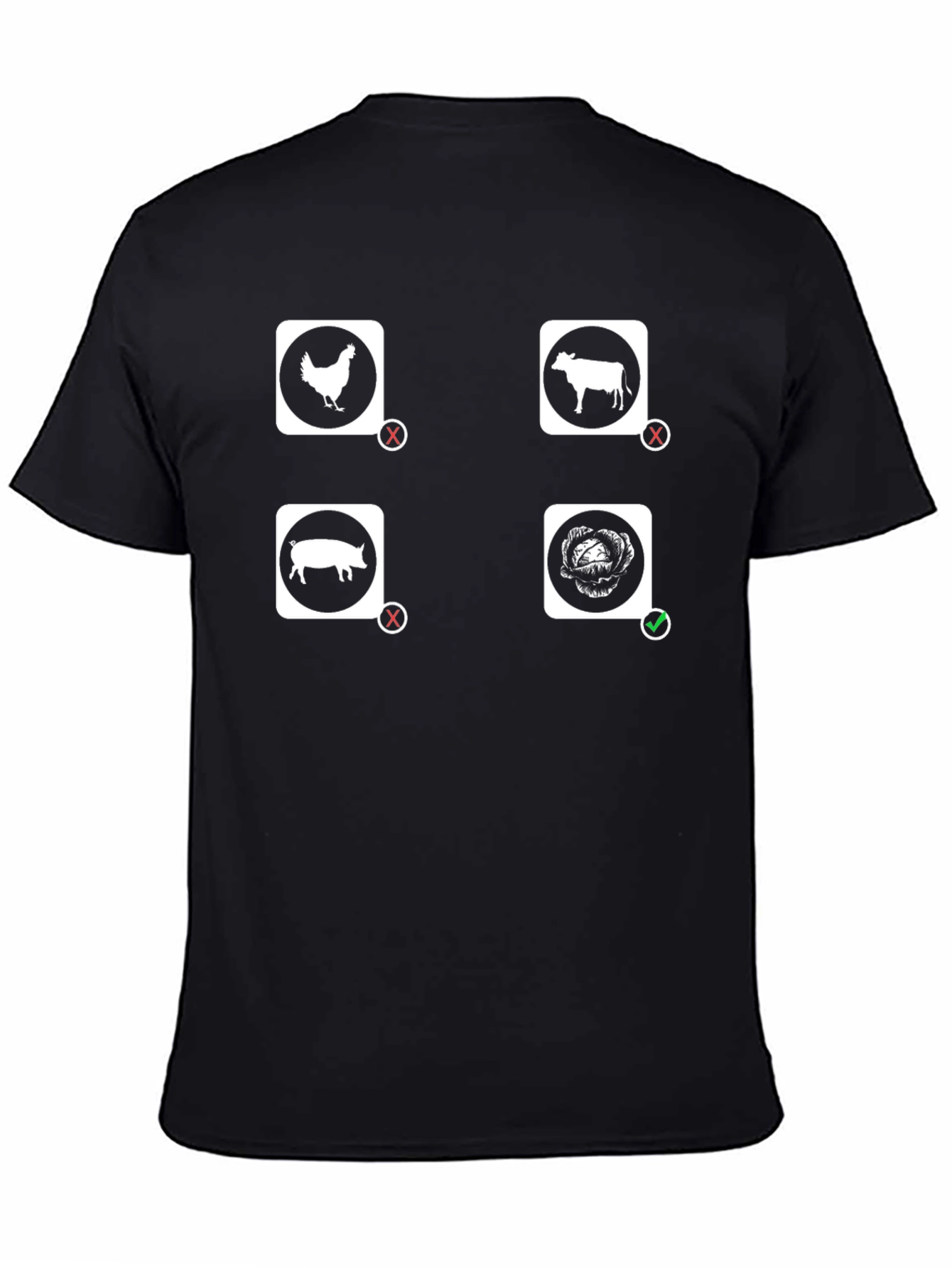 Vegan T-Shirt - Eat Plants Not Animals
