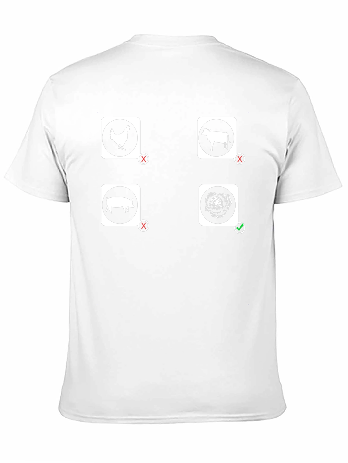 Vegan T-Shirt - Eat Plants Not Animals