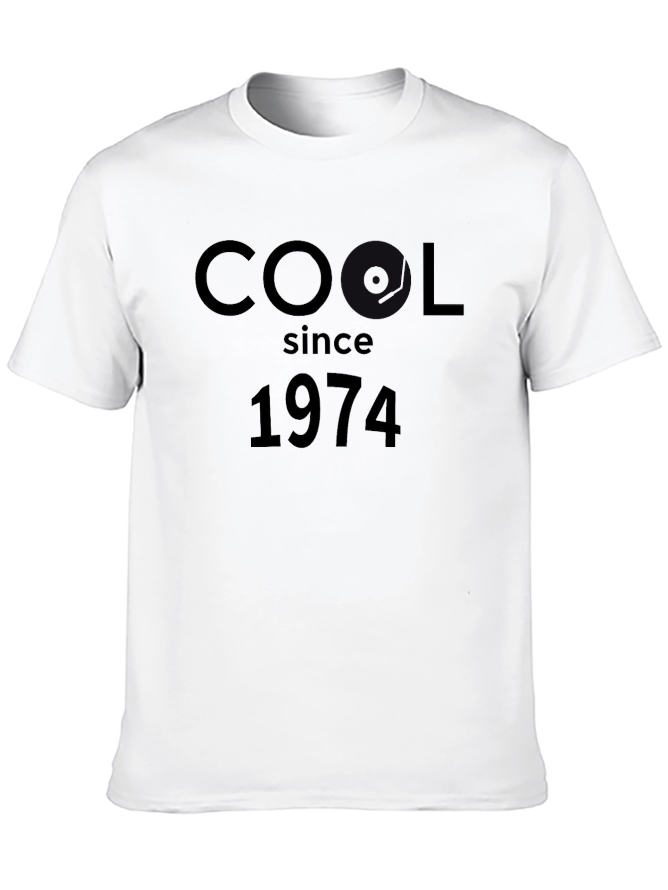 Cool Since 1974 Black Graphic Tee