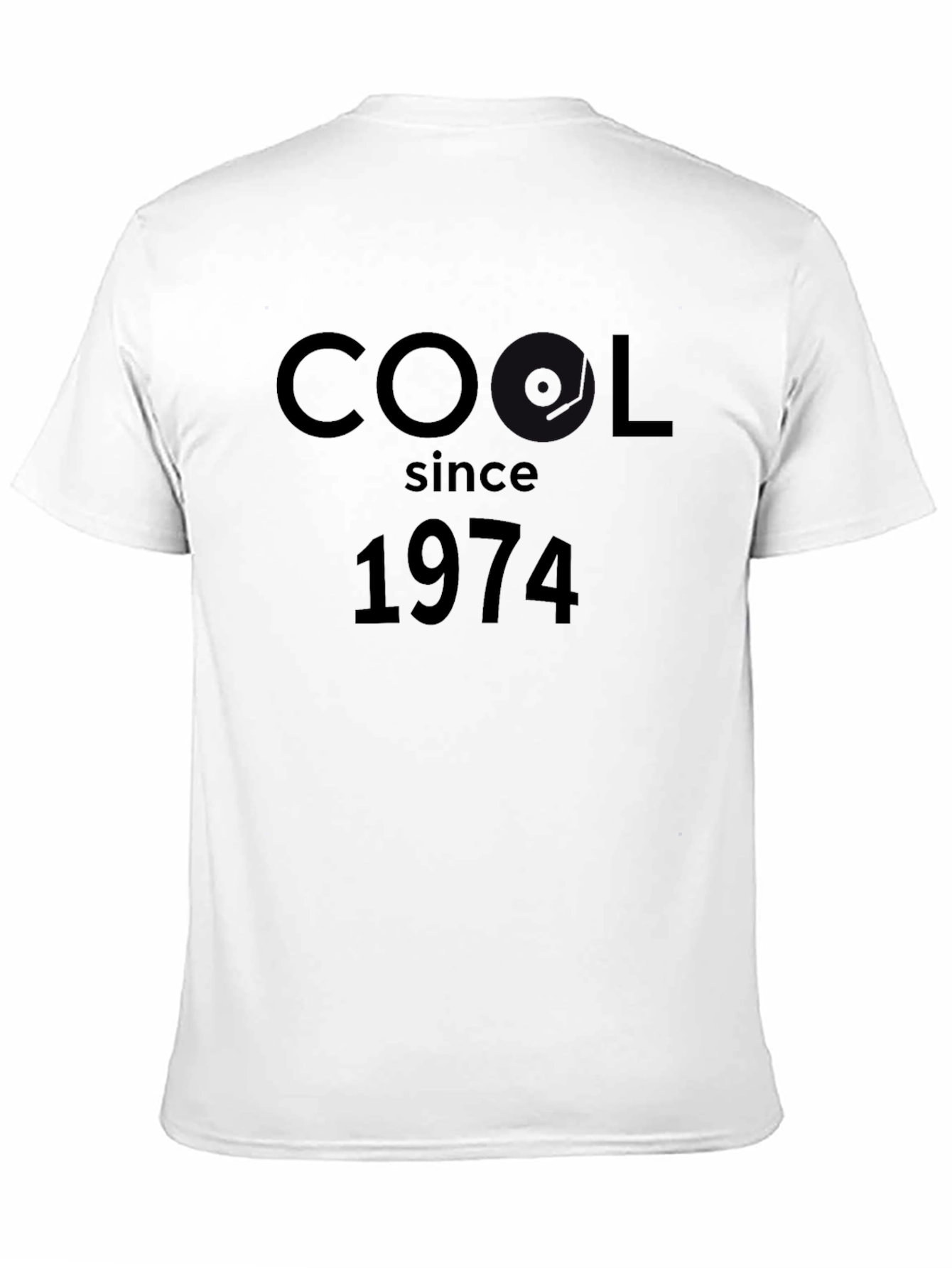 Cool Since 1974 Black Graphic Tee