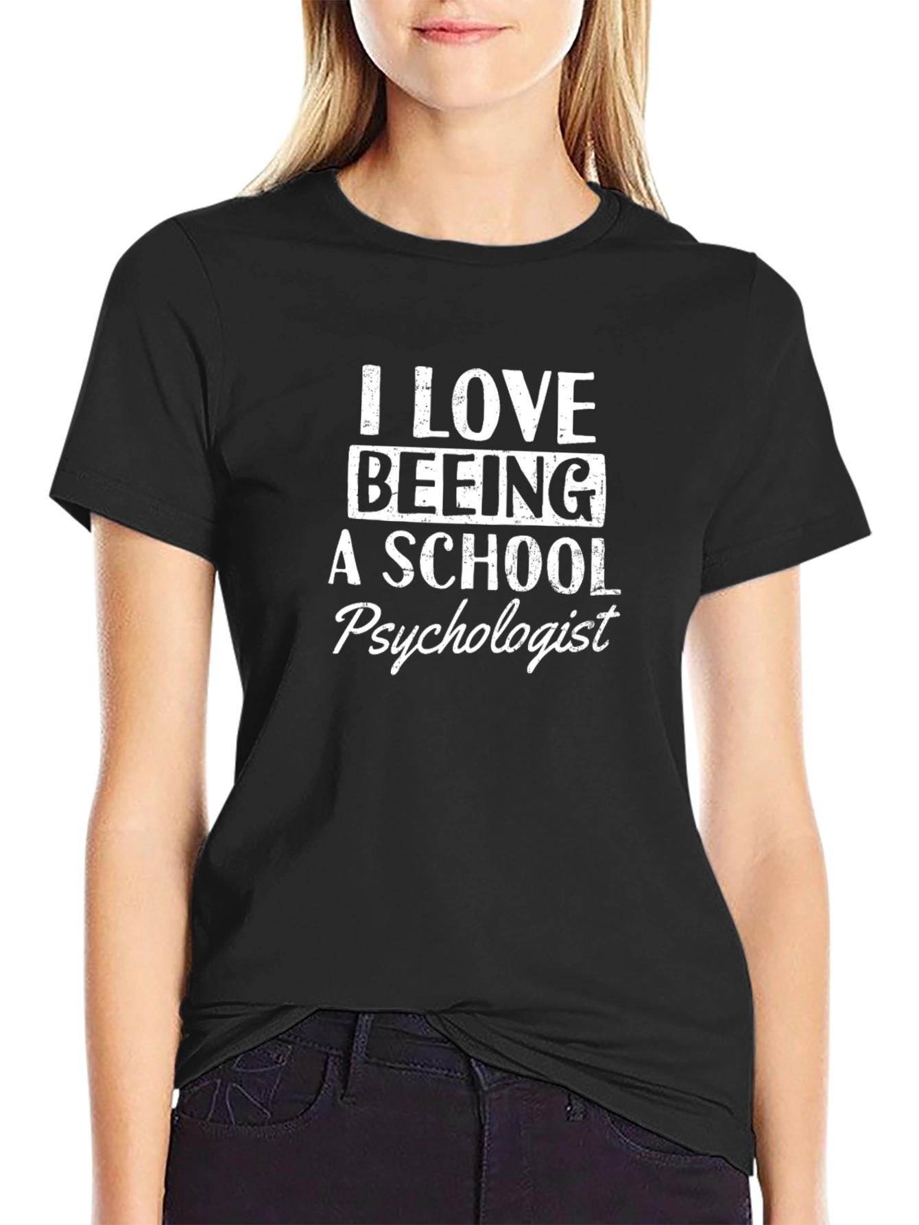 I Love Beeing A School Psychologist T-Shirt