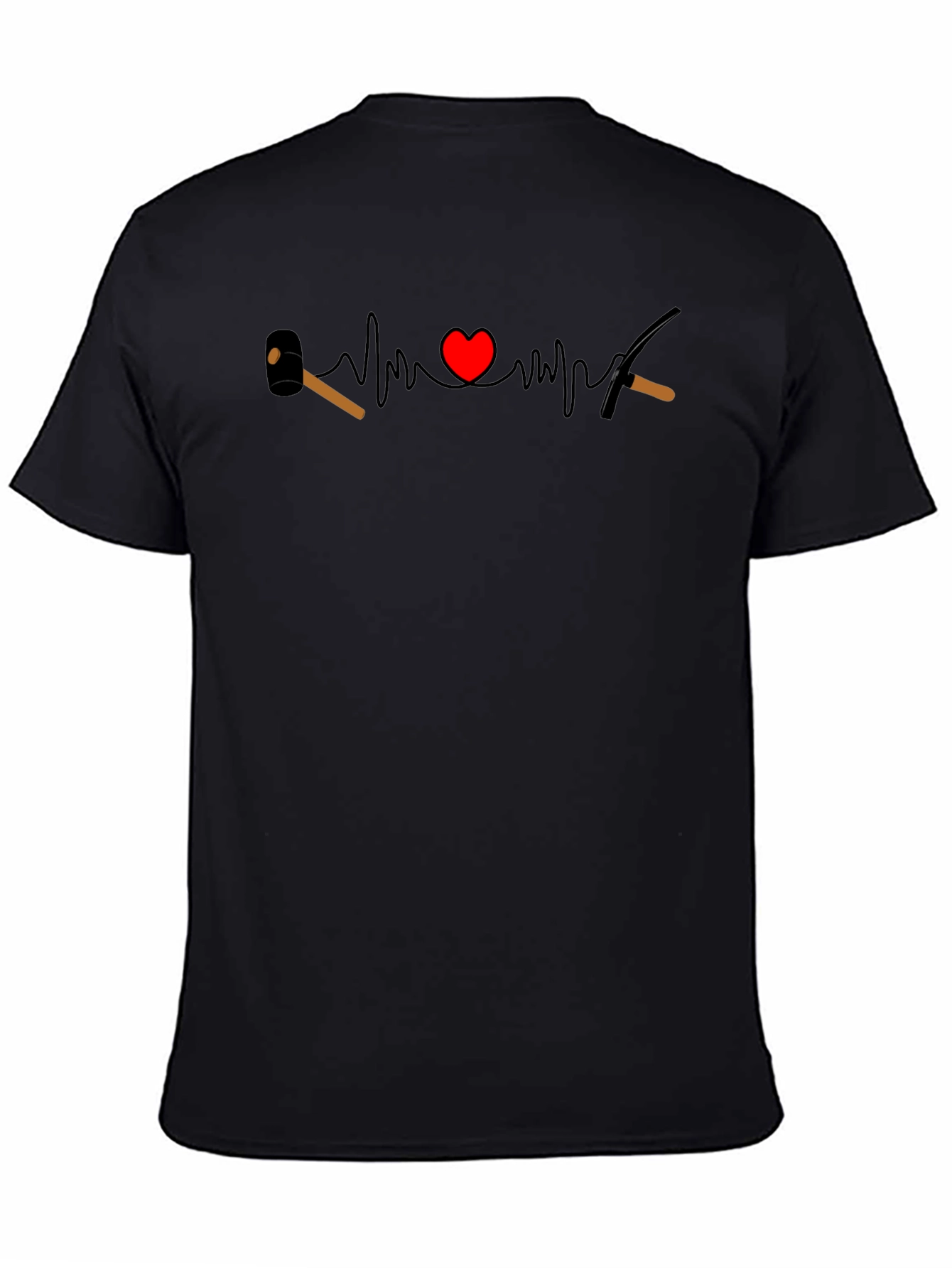Heartbeat Geology T-Shirt - Love Rocks!