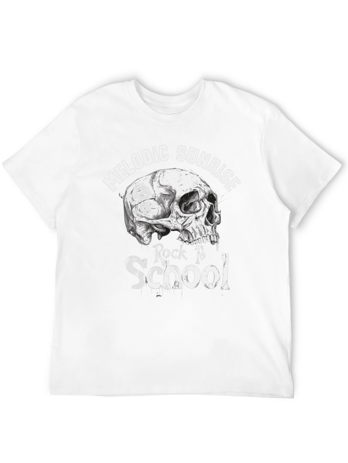 Melodic Sunrise Rock To School Graphic T-Shirt