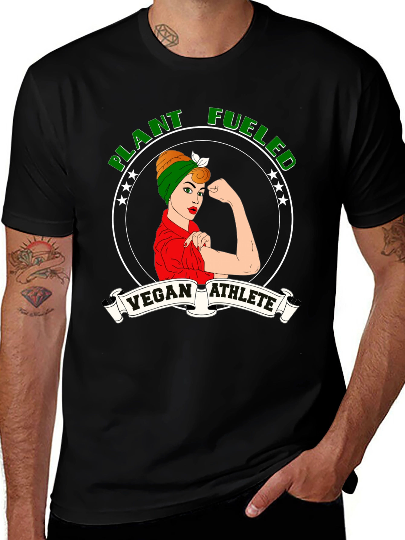 Plant Fueled Vegan Athlete T-Shirt
