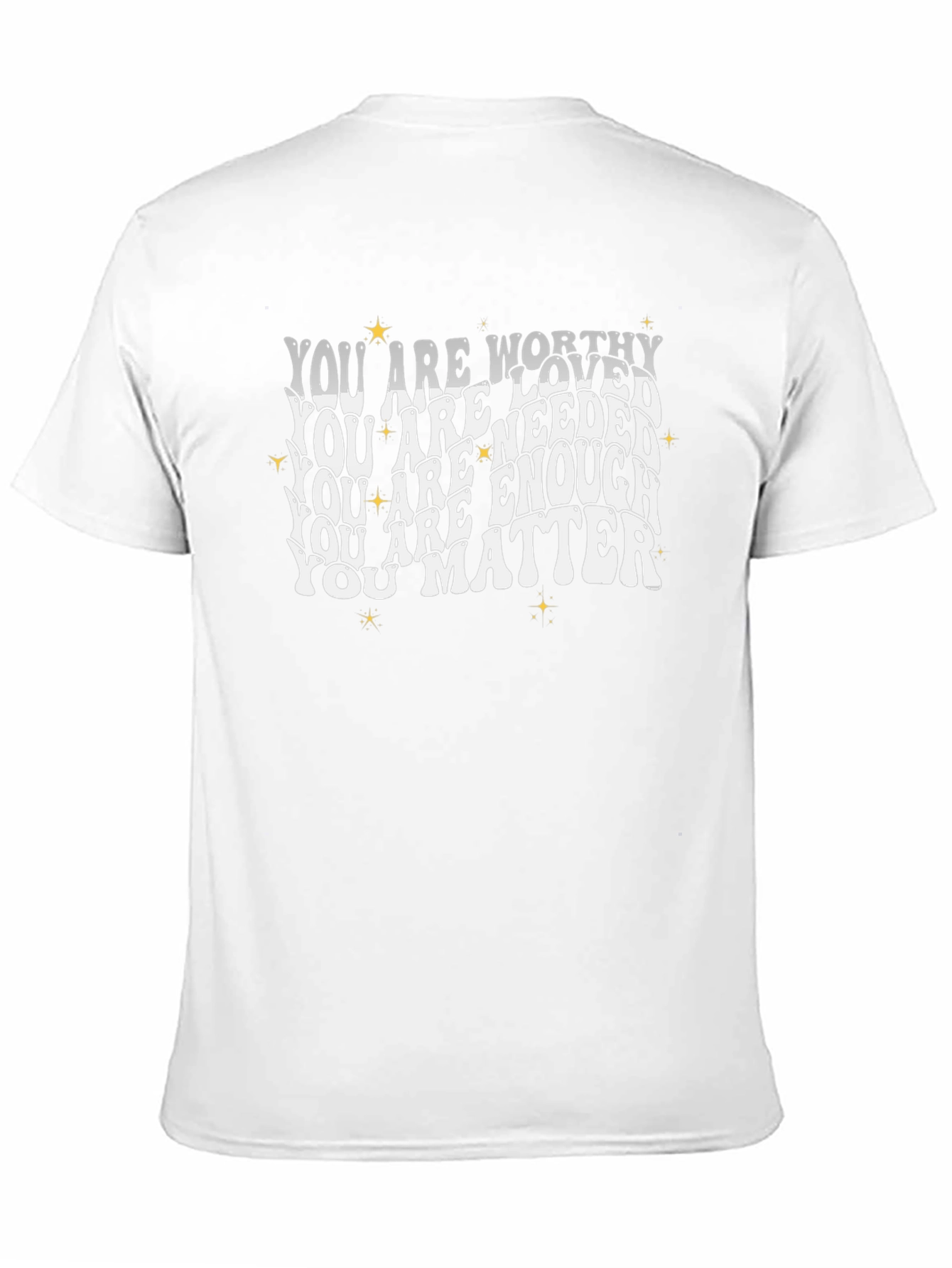 You Are Worthy Graphic Tee - Positive Affirmations
