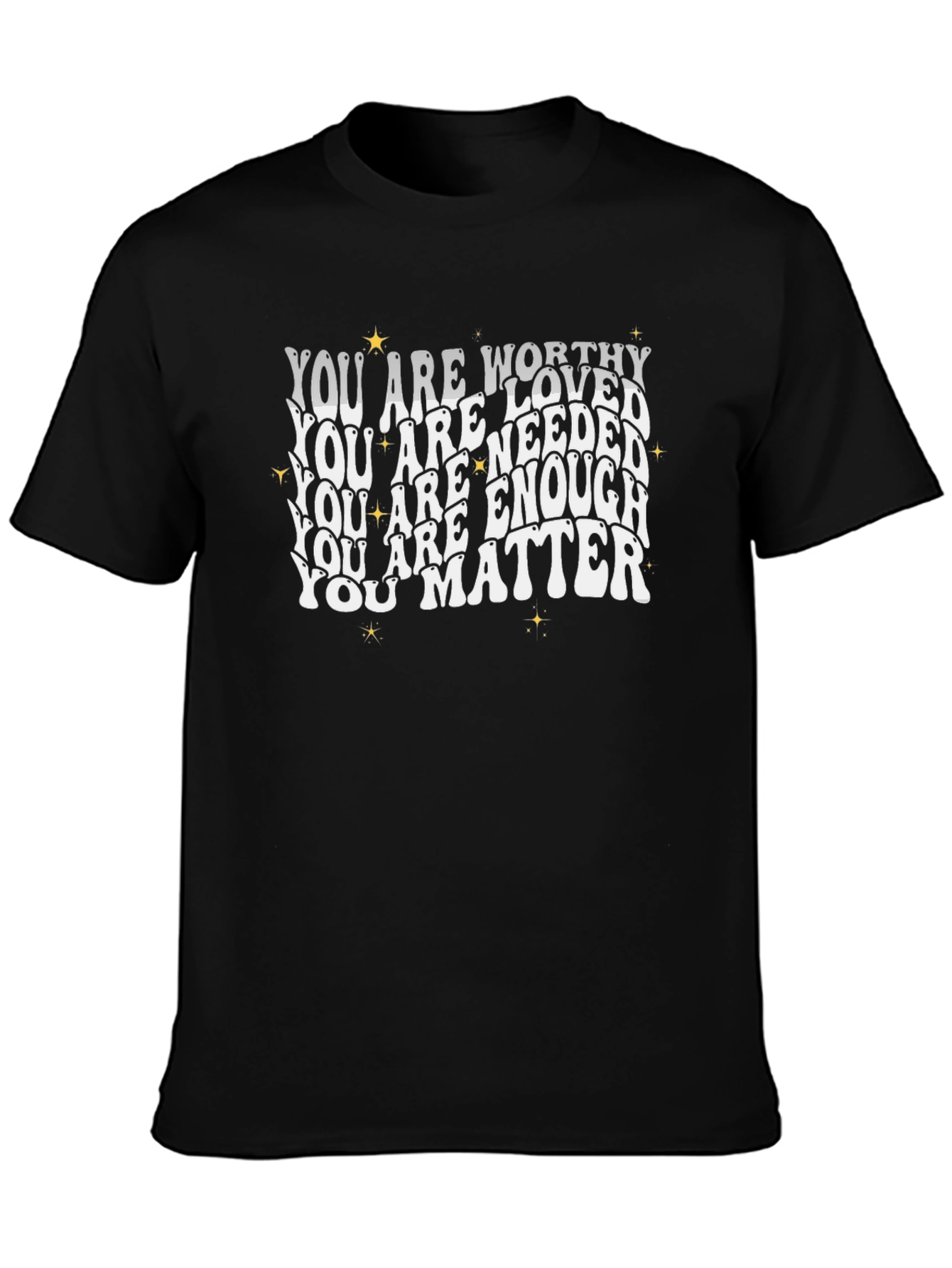 You Are Worthy Graphic Tee - Positive Affirmations