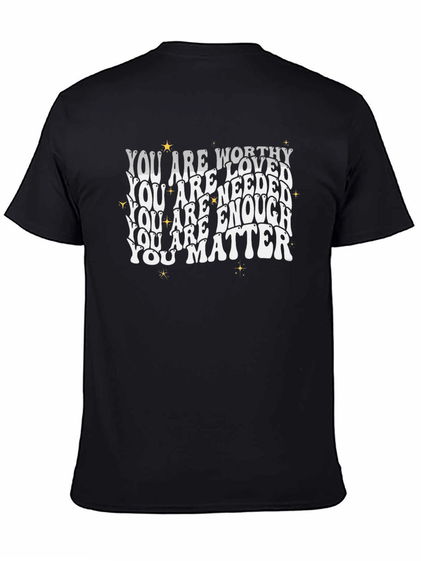 You Are Worthy Graphic Tee - Positive Affirmations