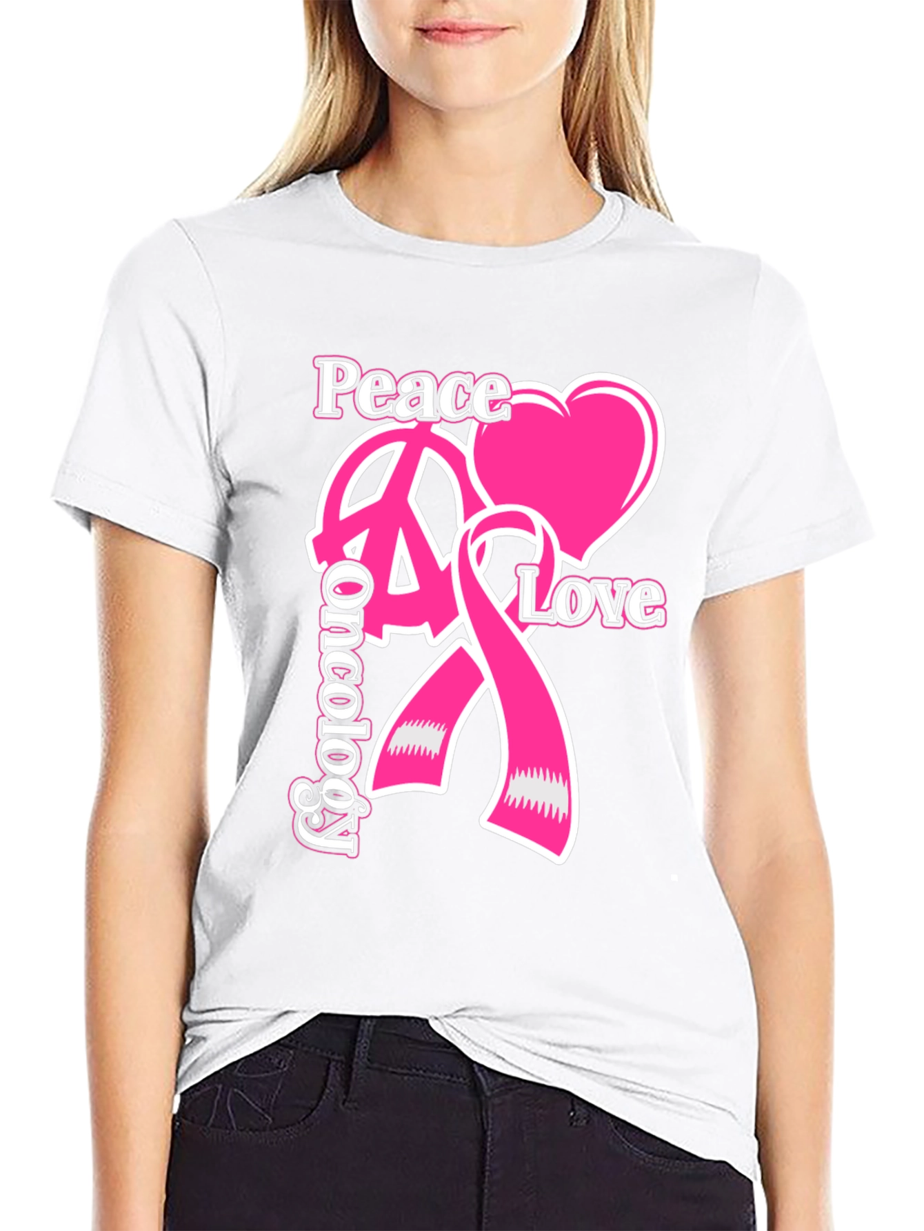Peace Love Oncology T-Shirt