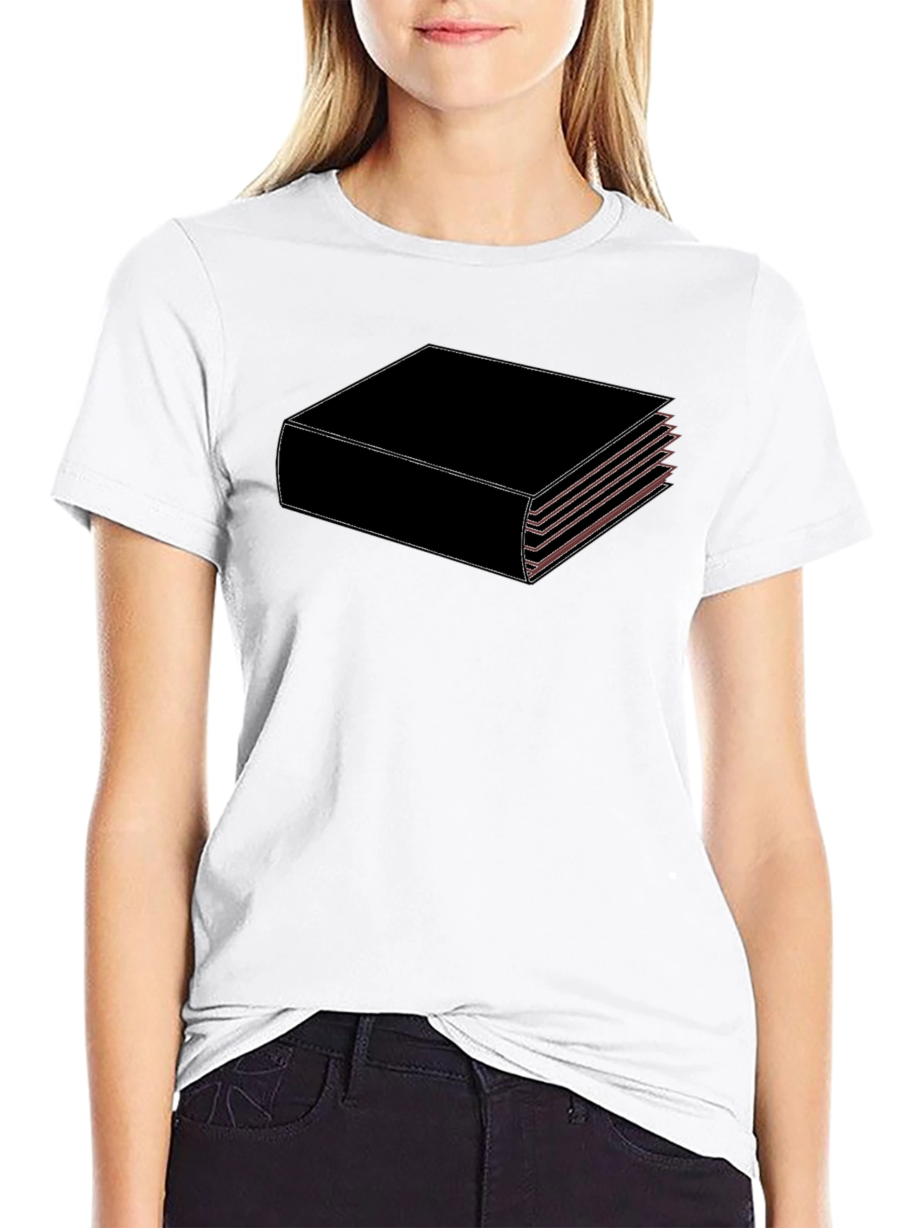 Black Book Graphic Tee - Literary Style