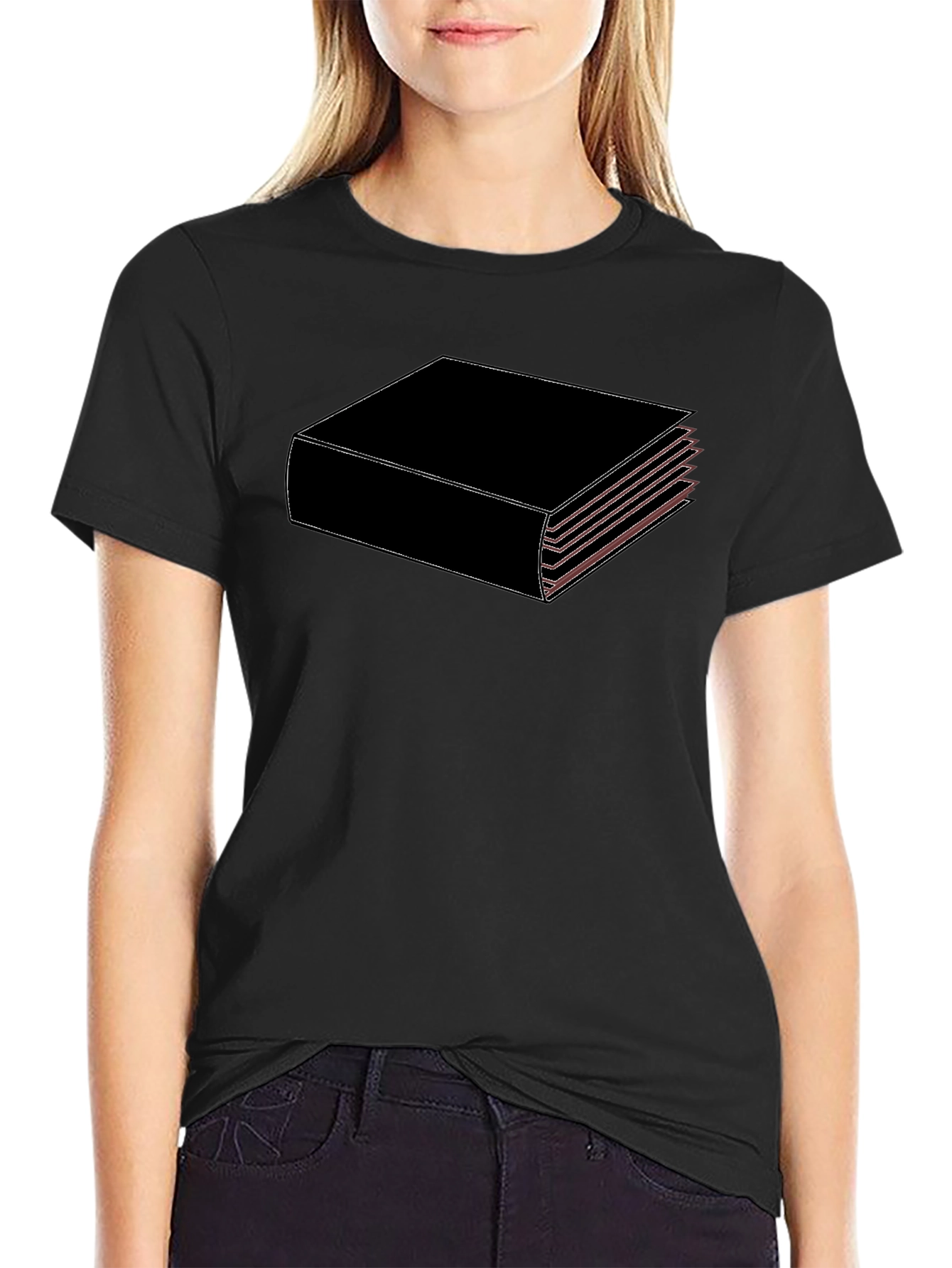 Black Book Graphic Tee - Literary Style