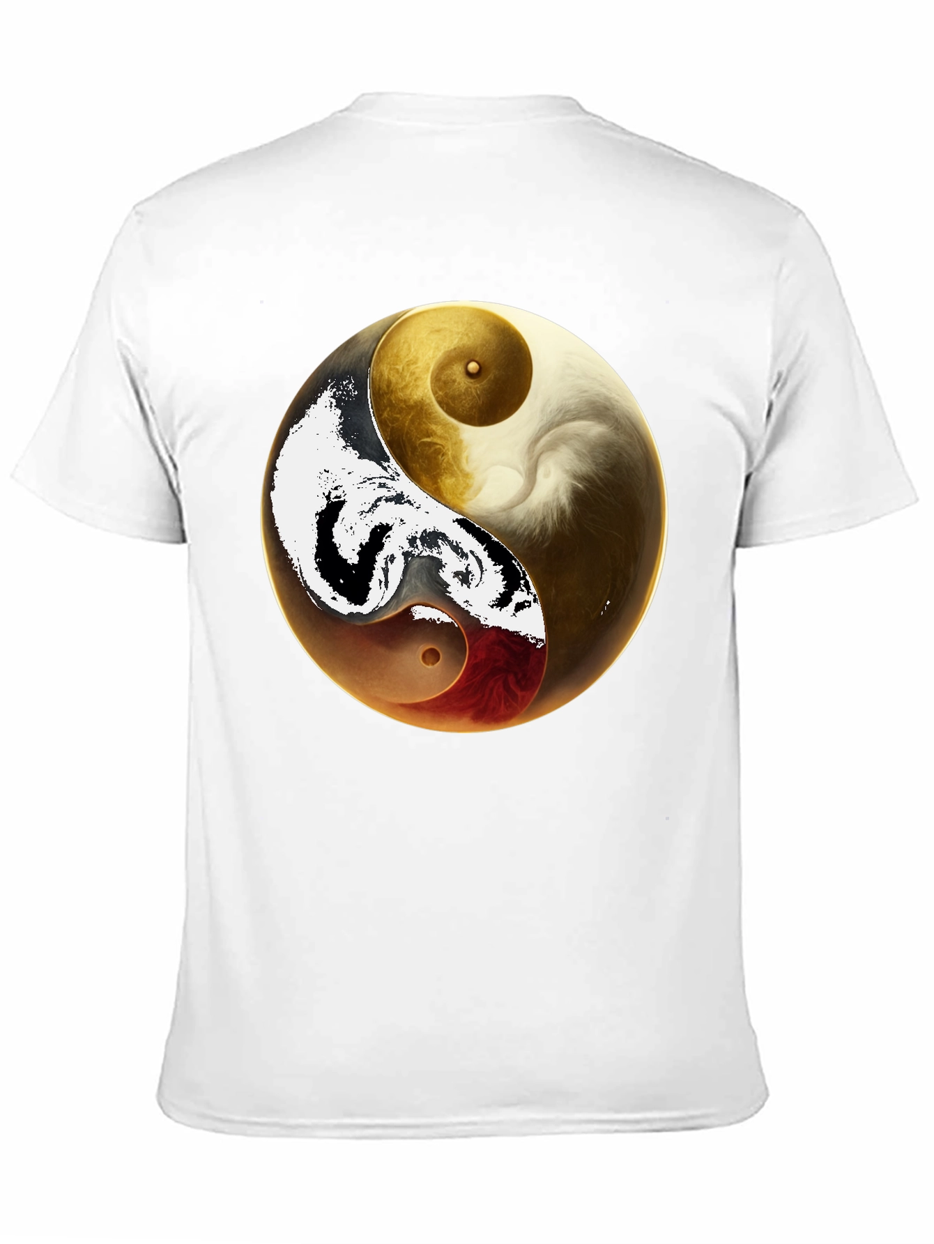 Yin Yang Artistic T-Shirt