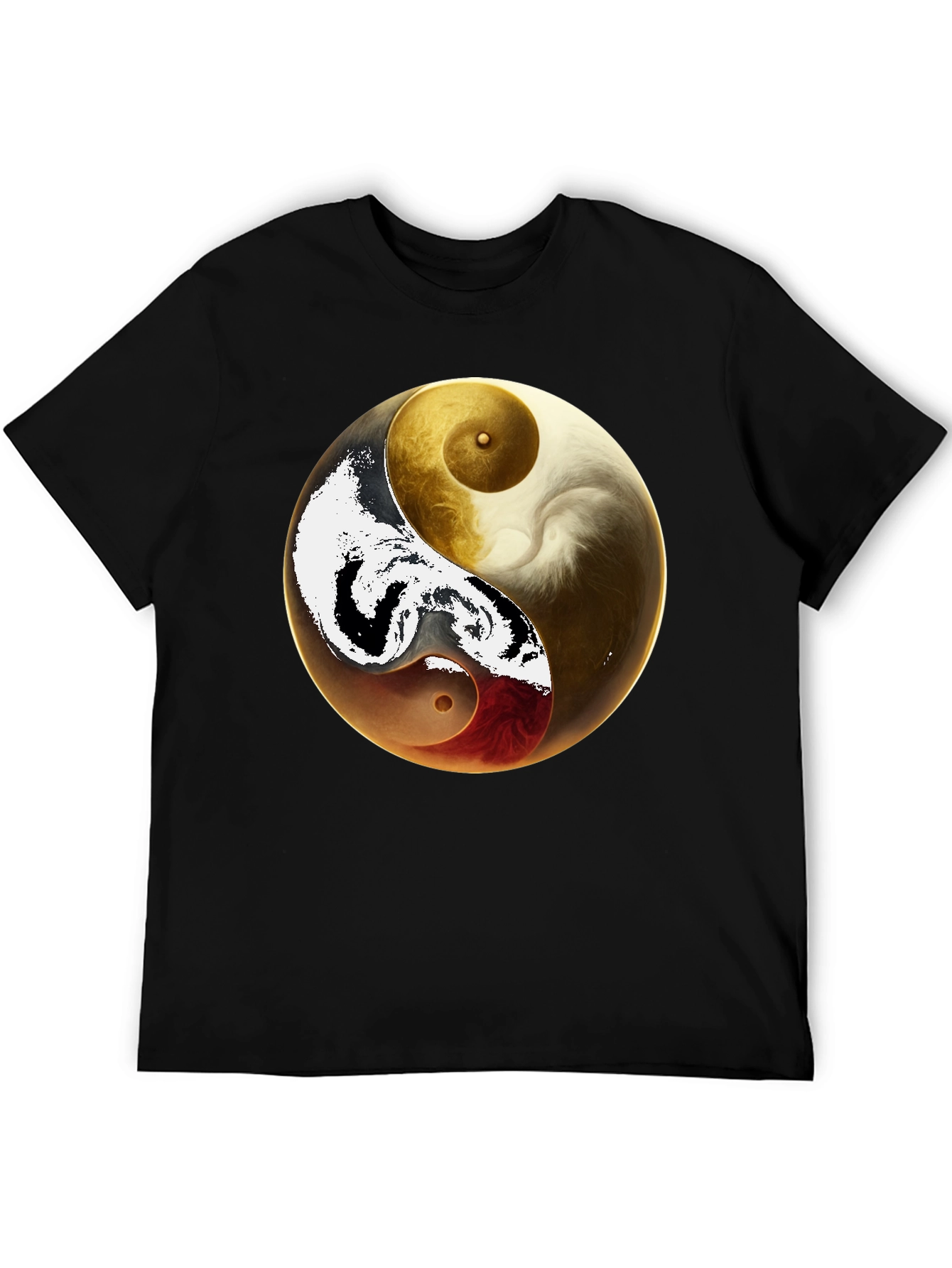 Yin Yang Artistic T-Shirt