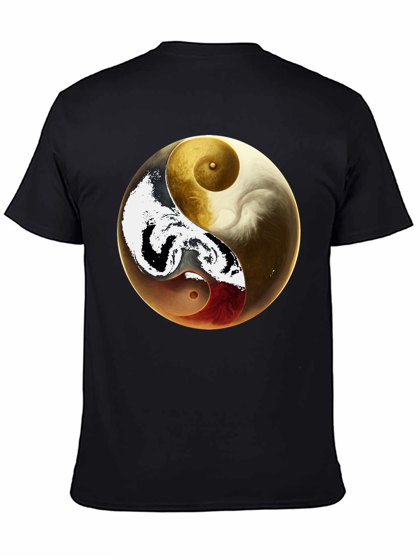 Yin Yang Artistic T-Shirt