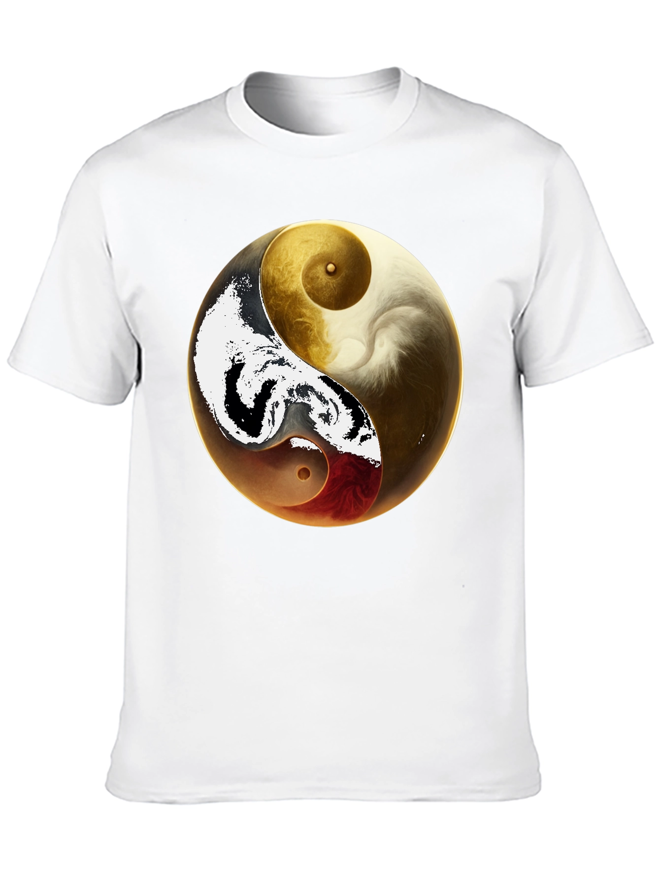 Yin Yang Artistic T-Shirt