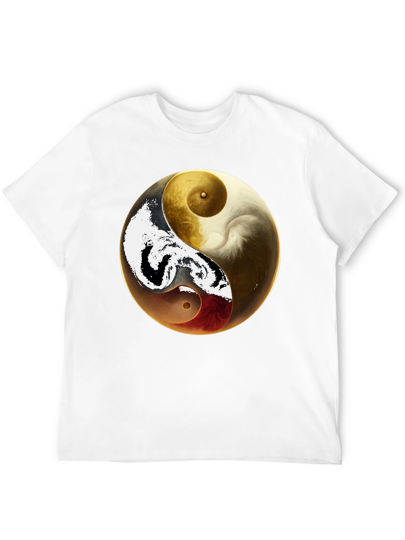 Yin Yang Artistic T-Shirt