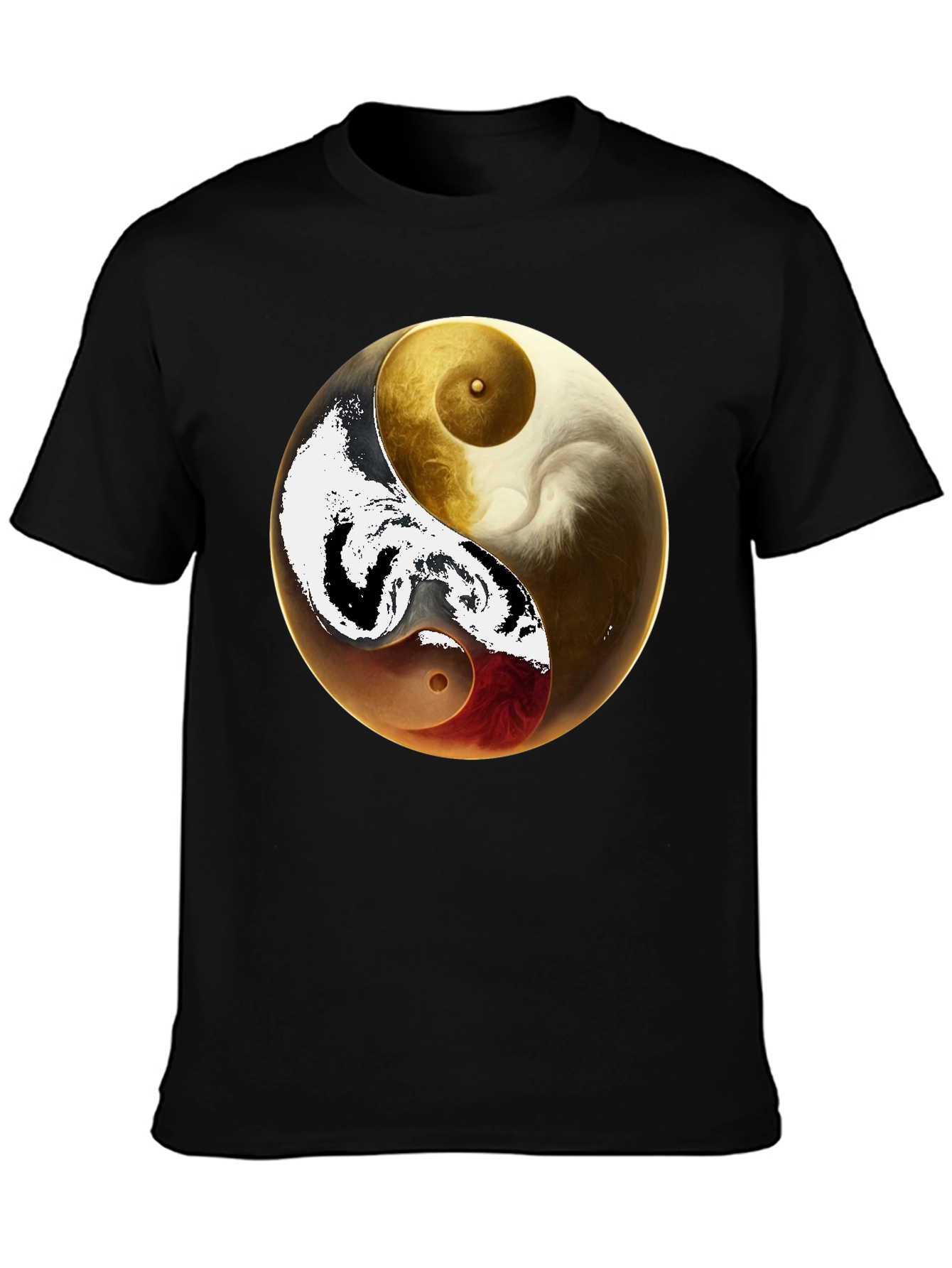 Yin Yang Artistic T-Shirt