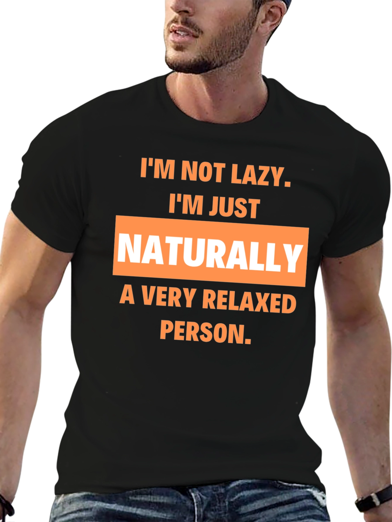 Relaxed Person T-Shirt - Funny Slogan Tee