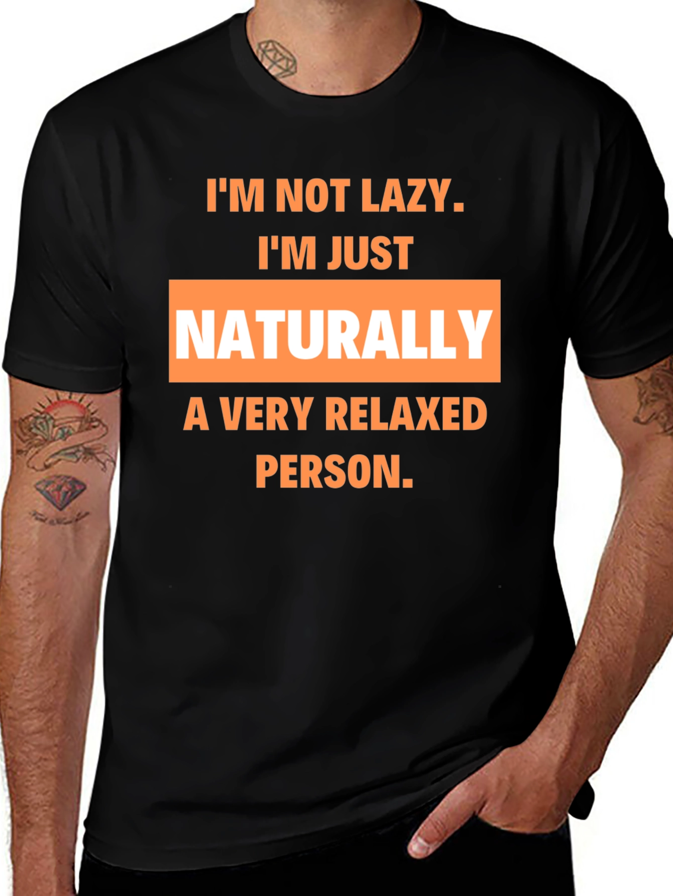 Relaxed Person T-Shirt - Funny Slogan Tee