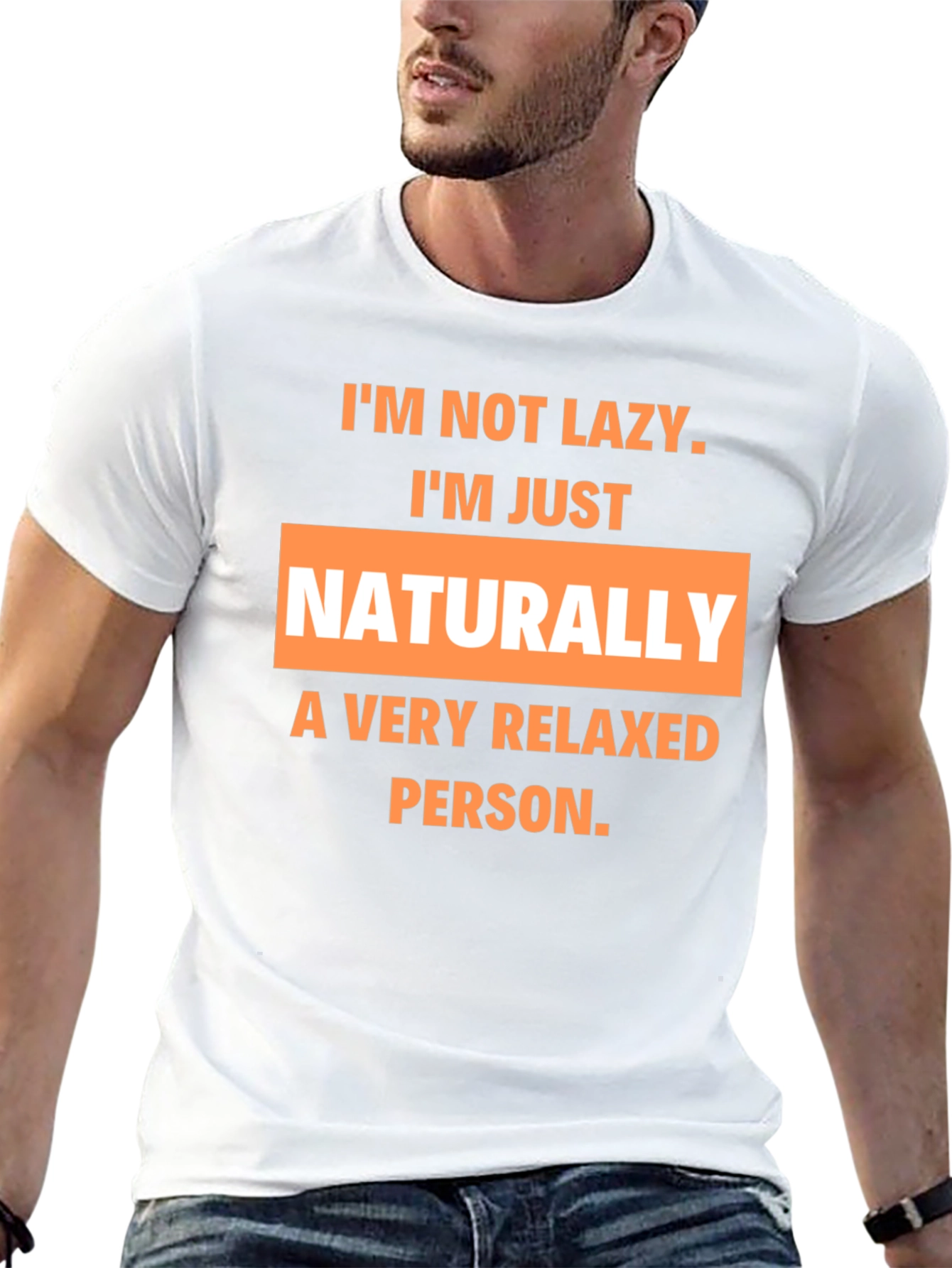 Relaxed Person T-Shirt - Funny Slogan Tee