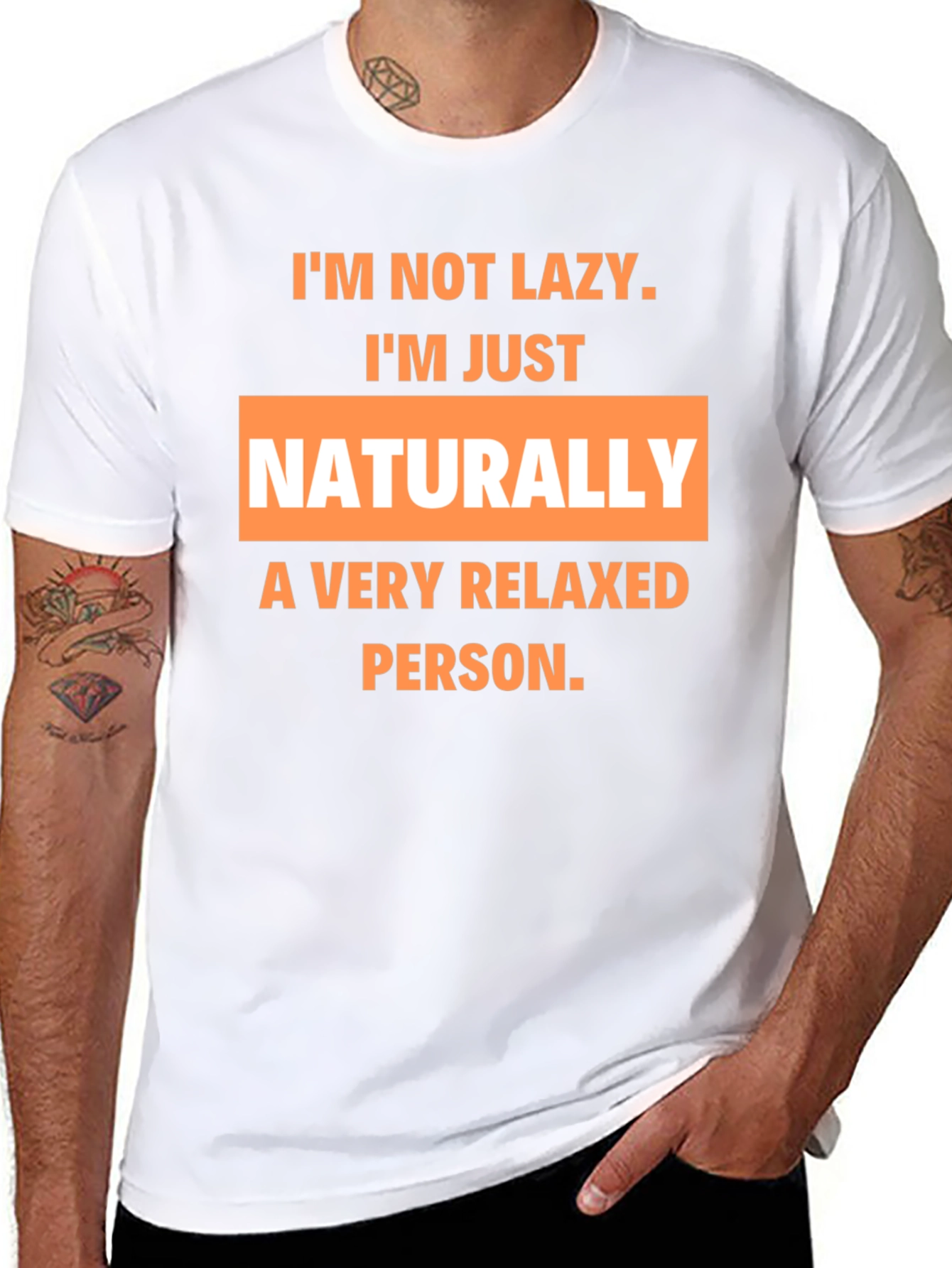 Relaxed Person T-Shirt - Funny Slogan Tee