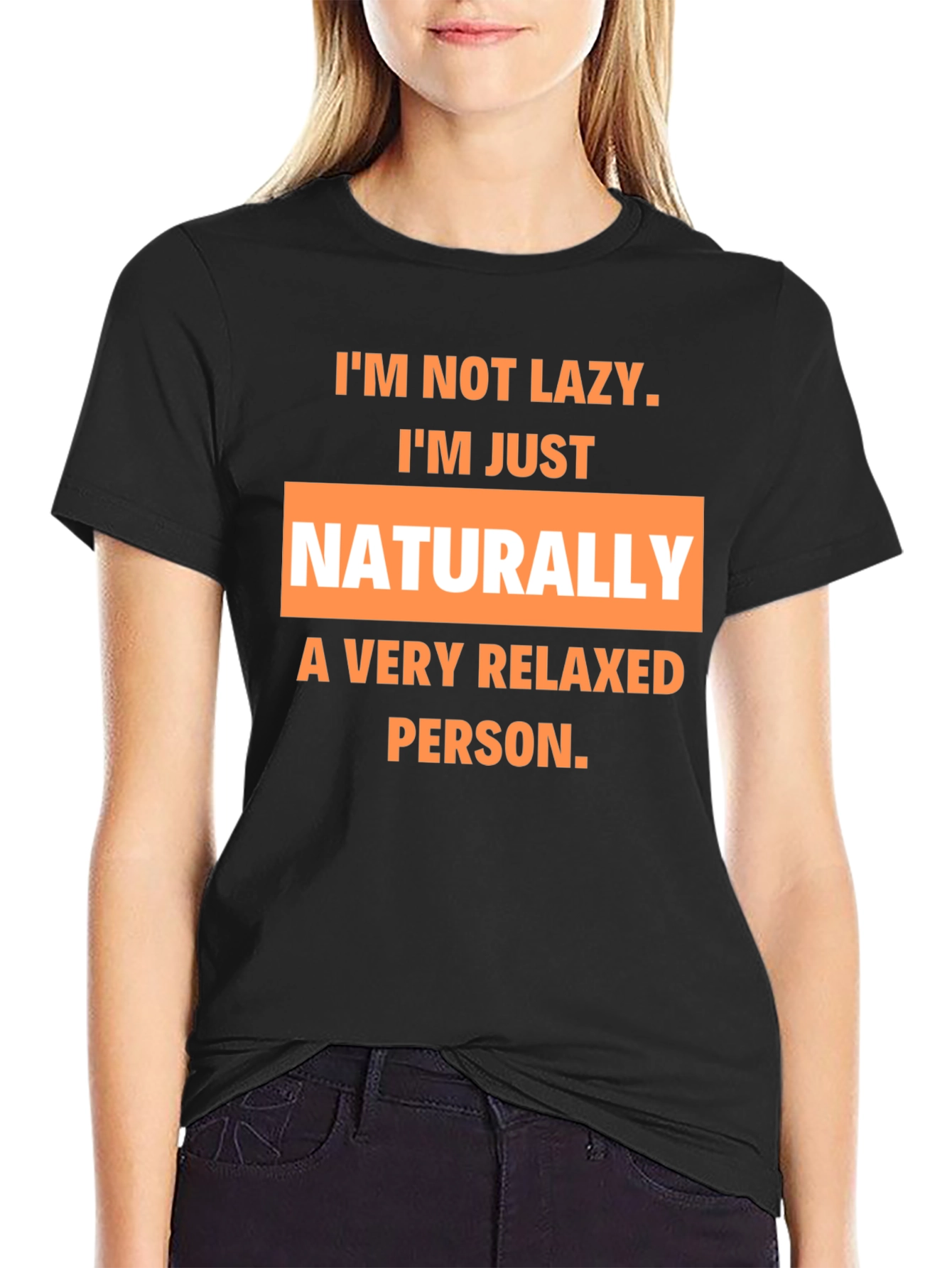 Relaxed Person T-Shirt - Funny Slogan Tee