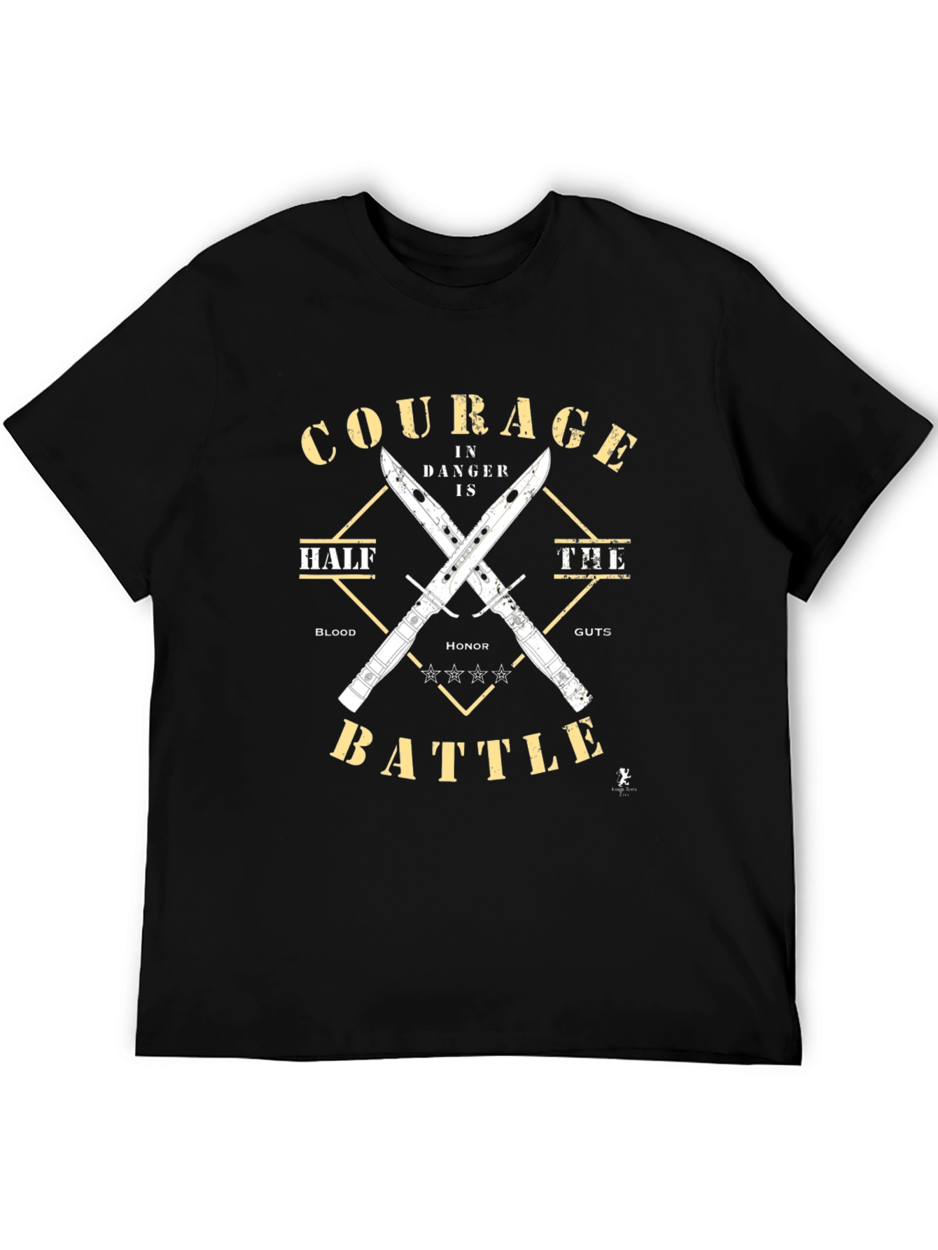 Courage in Battle Graphic T-Shirt