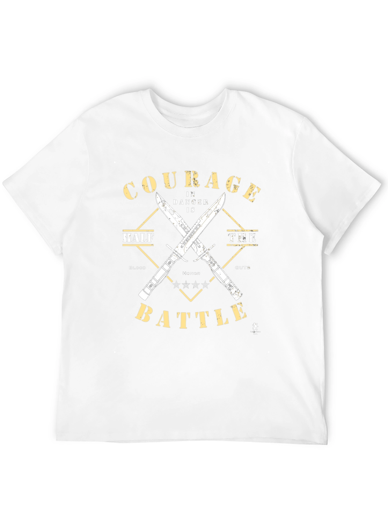 Courage in Battle Graphic T-Shirt