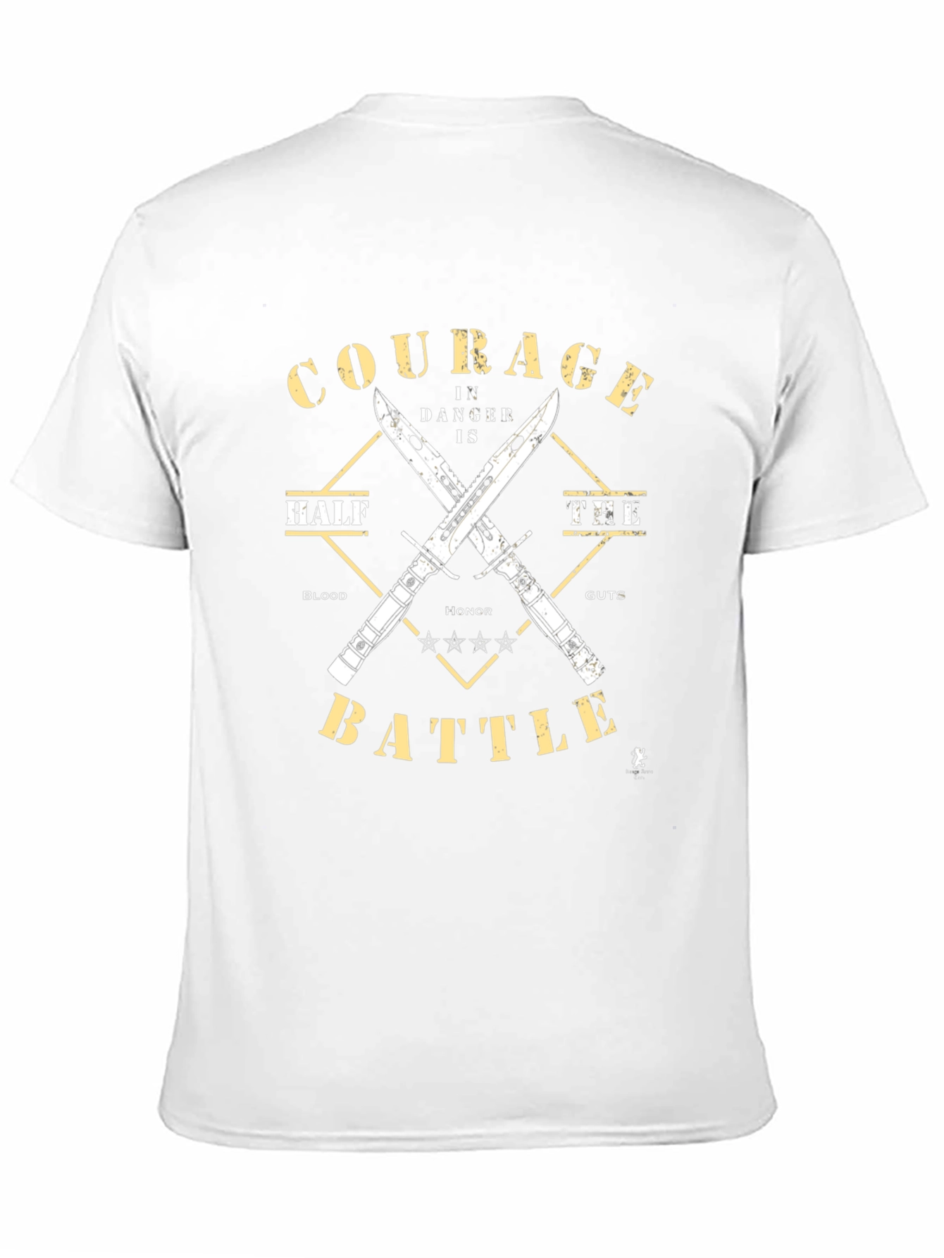 Courage in Battle Graphic T-Shirt