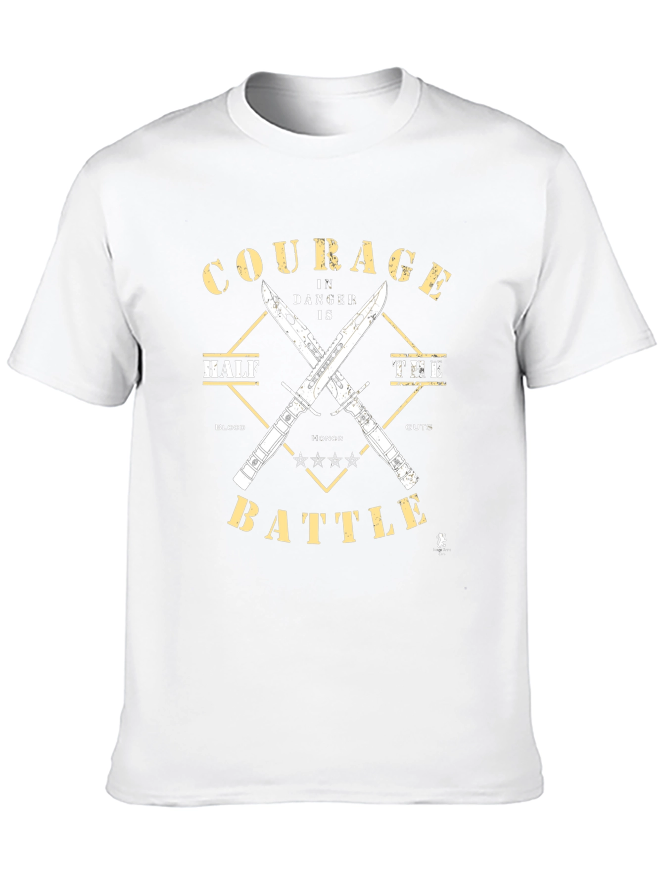 Courage in Battle Graphic T-Shirt