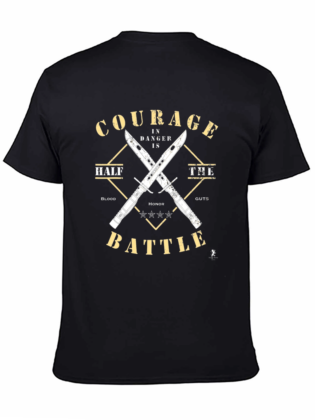 Courage in Battle Graphic T-Shirt