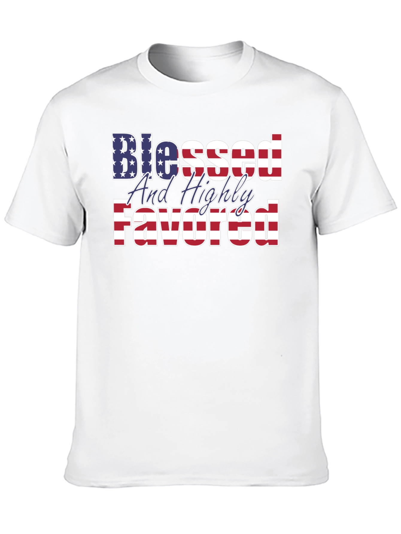 Blessed & Highly Favored Graphic Tee
