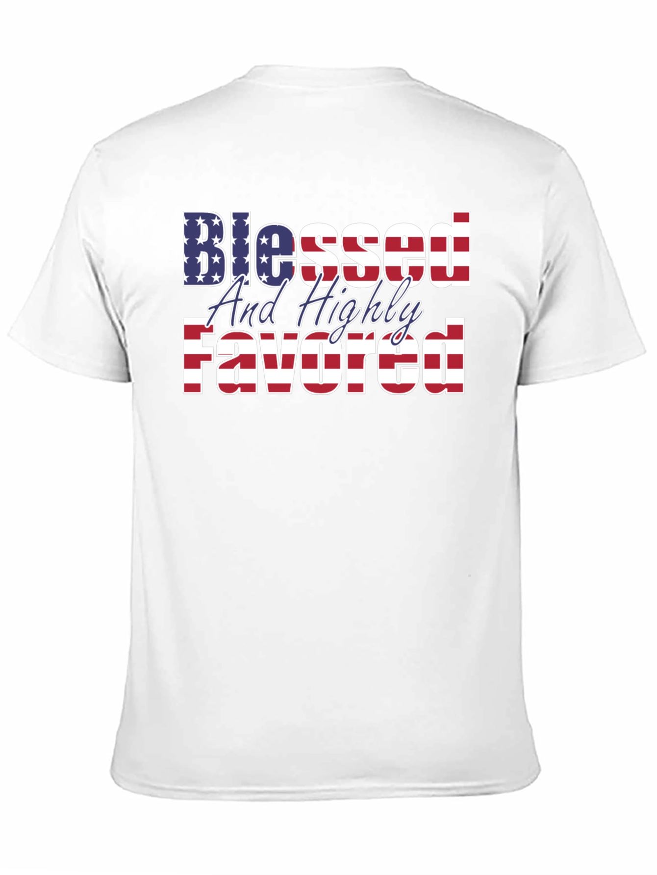 Blessed & Highly Favored Graphic Tee