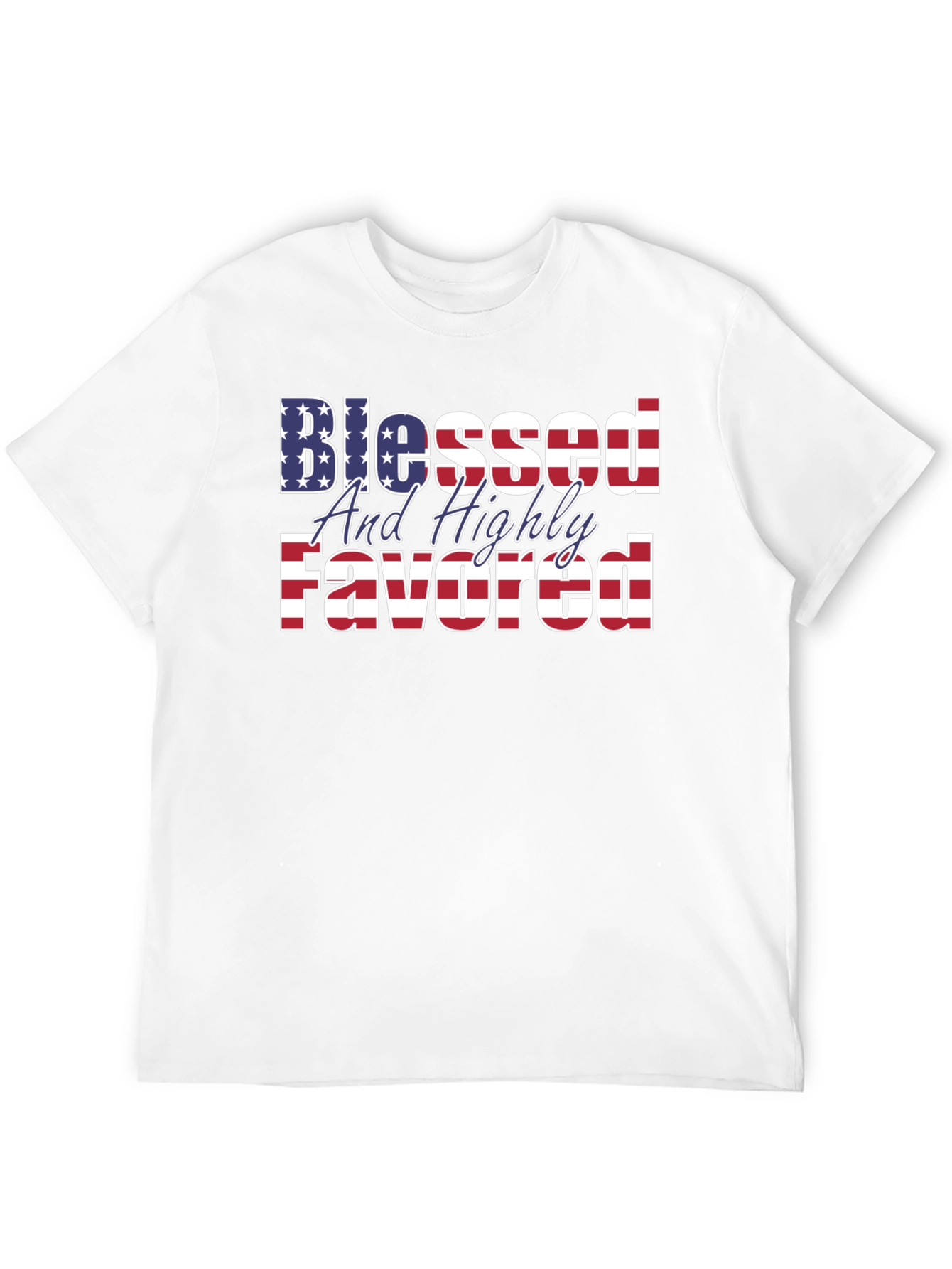 Blessed & Highly Favored Graphic Tee