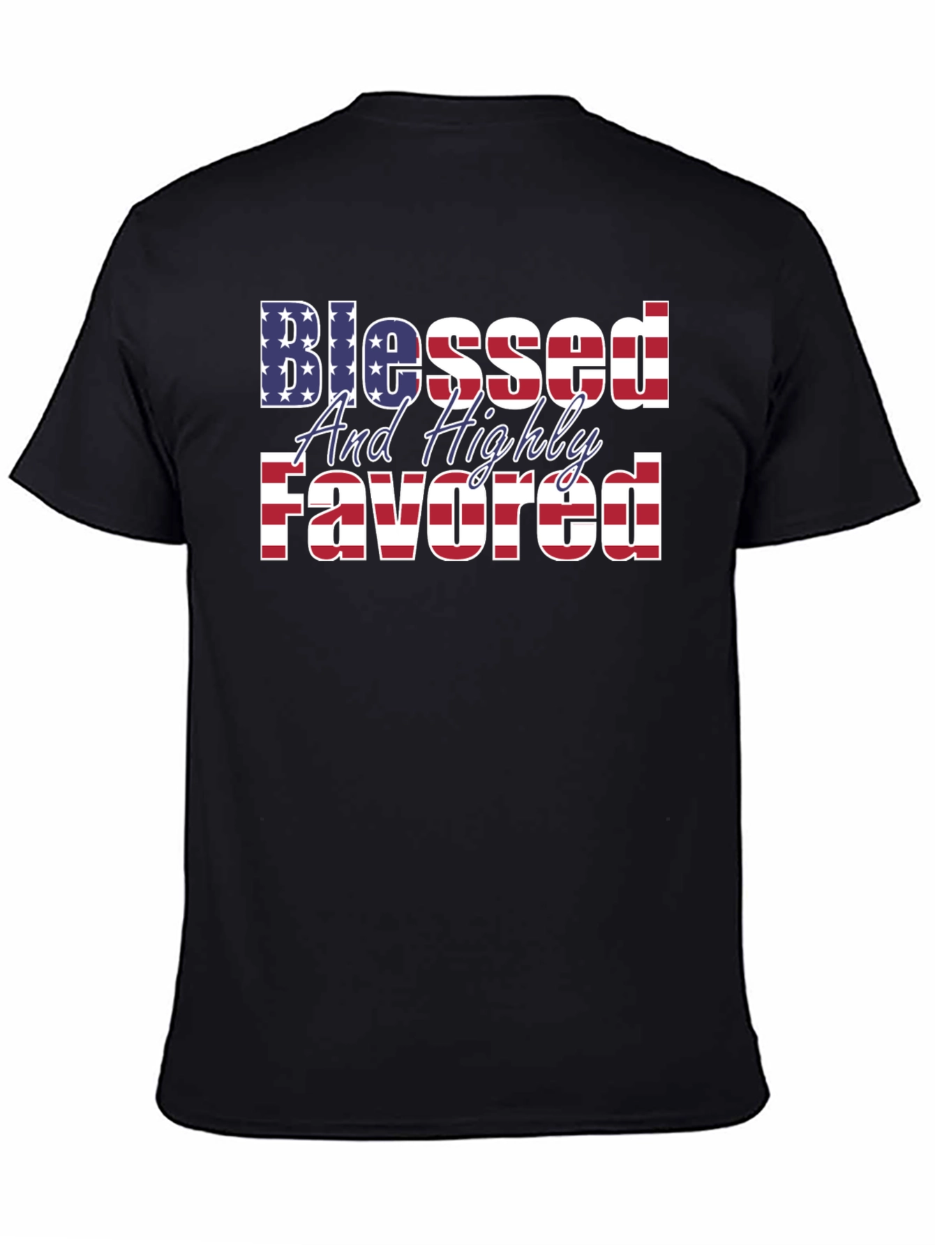Blessed & Highly Favored Graphic Tee