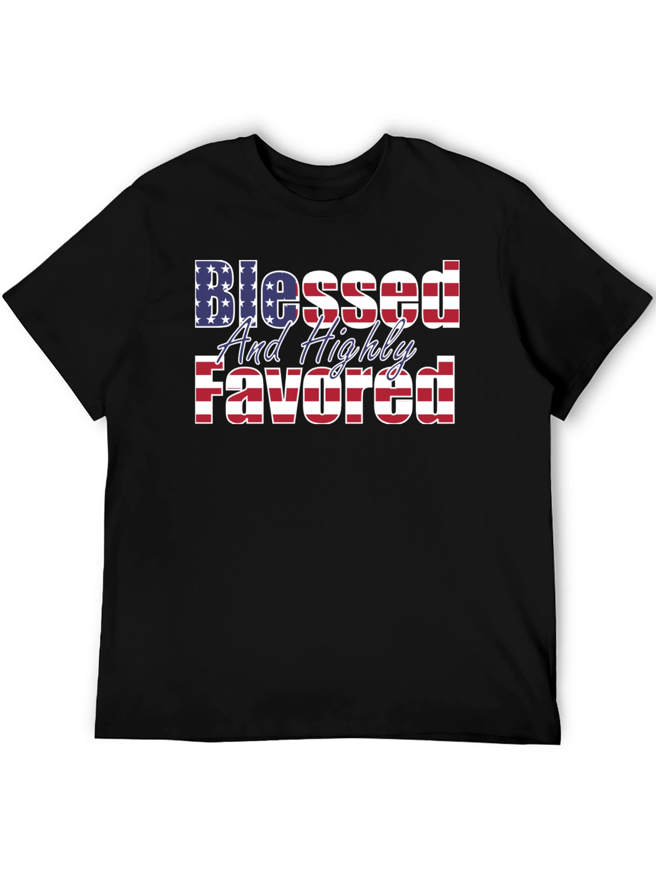 Blessed & Highly Favored Graphic Tee