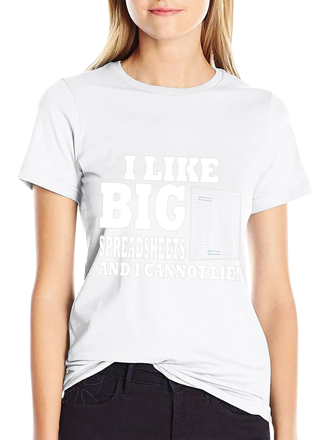 Funny Spreadsheet T-Shirt: I Like Big Spreadsheets